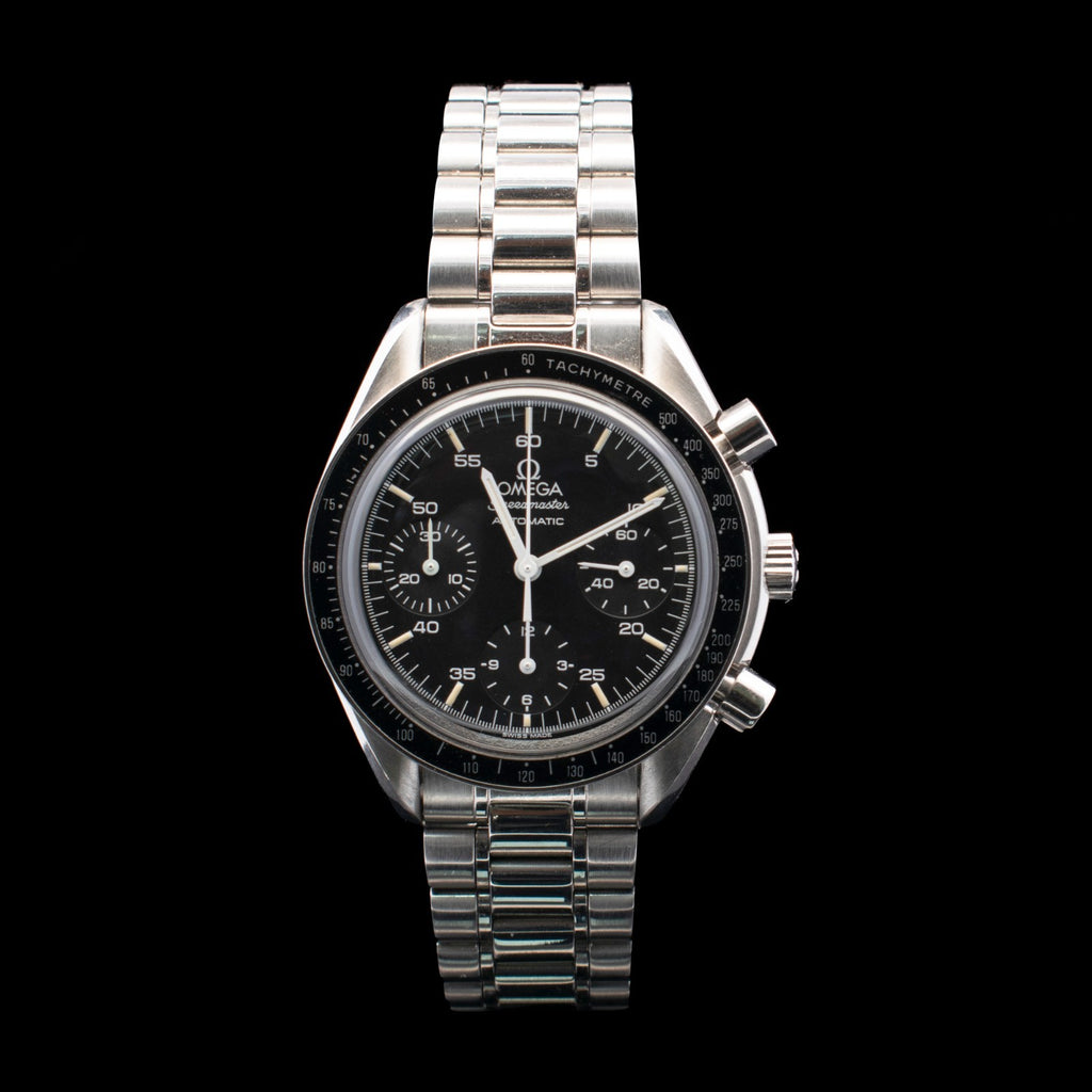Omega Speedmaster Reduced | 39mm Black Dial with Yellow Patina | Ref 3510.50 I