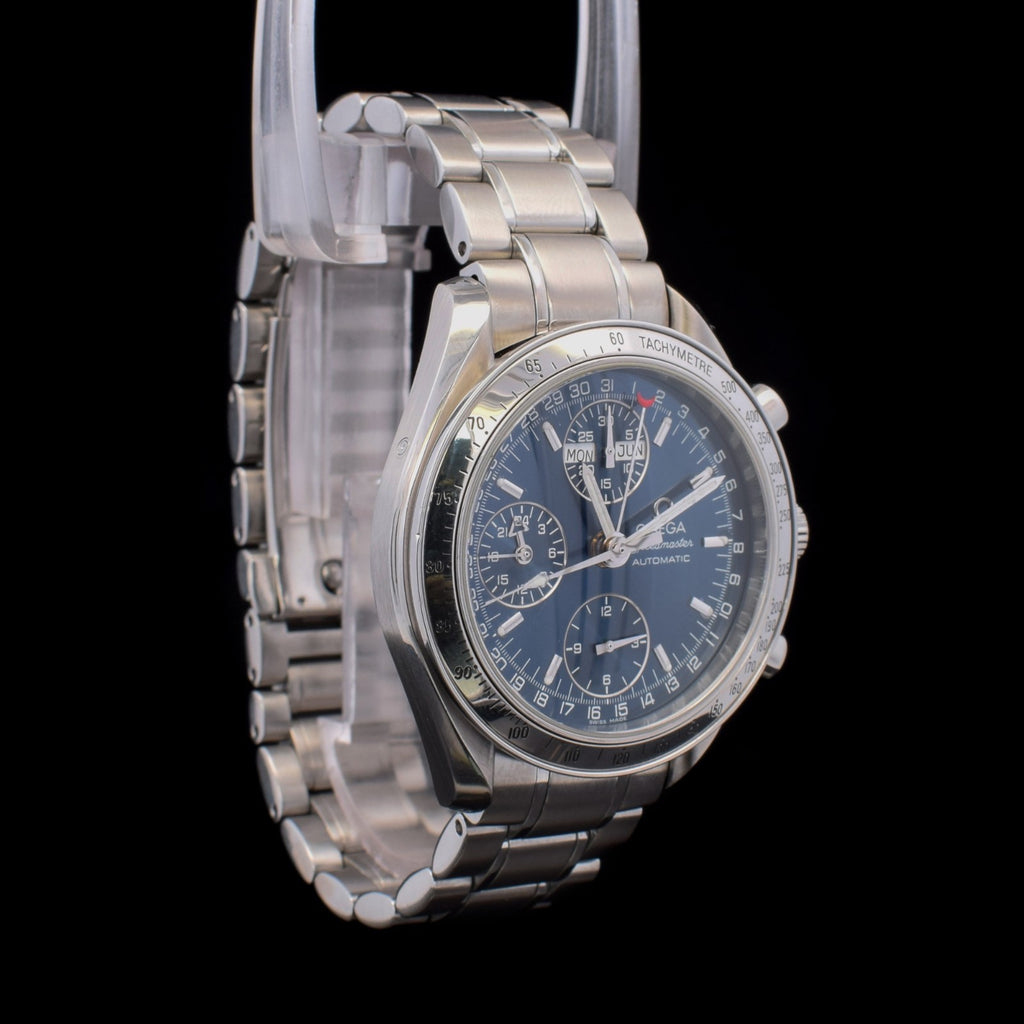 Omega Speedmaster Day-Date | Triple Calendar | 39mm Blue Dial | Ref 3523.80