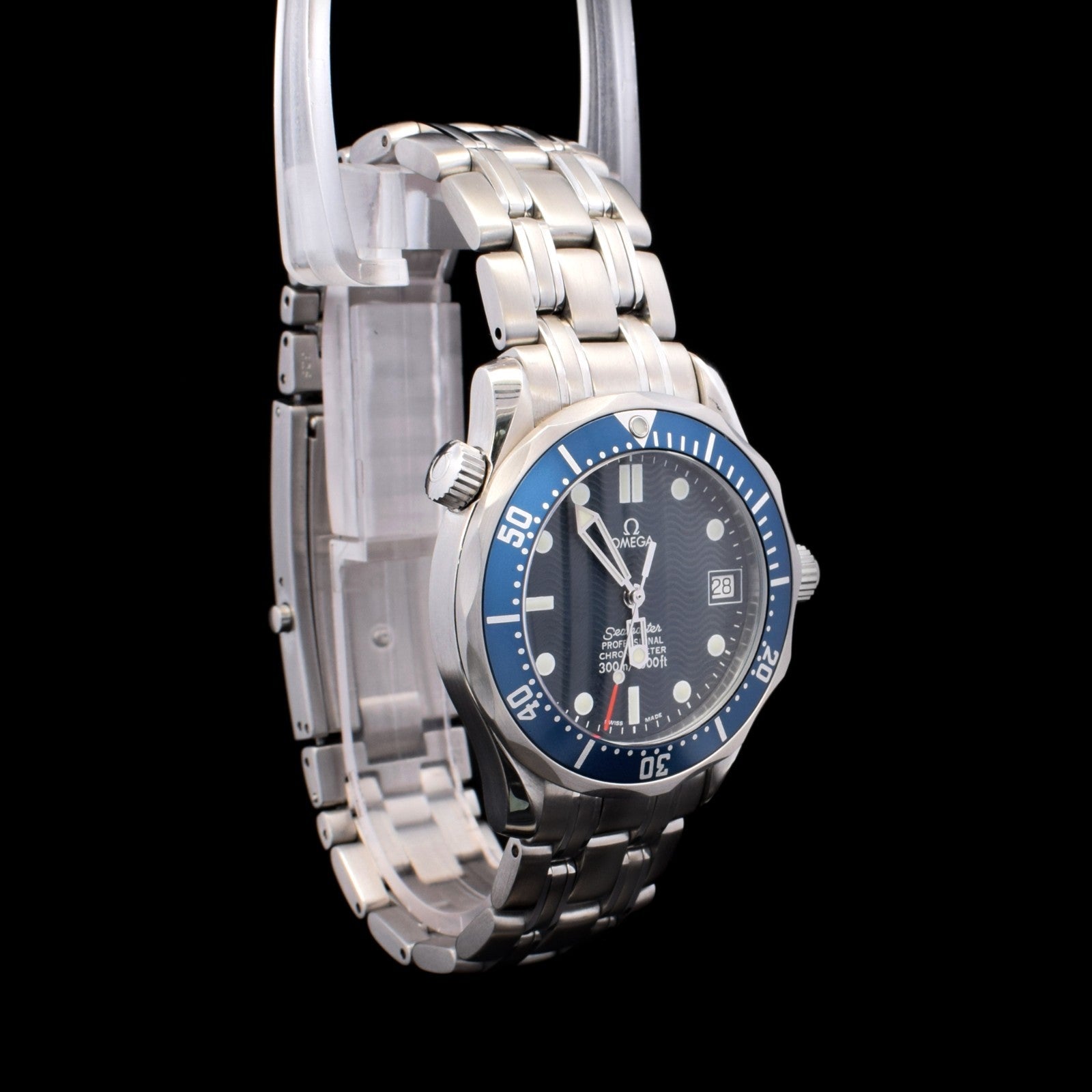 Omega Seamaster Diver 300M | Midsize Blue Wave Dial | Automatic| Ref. 2551.80