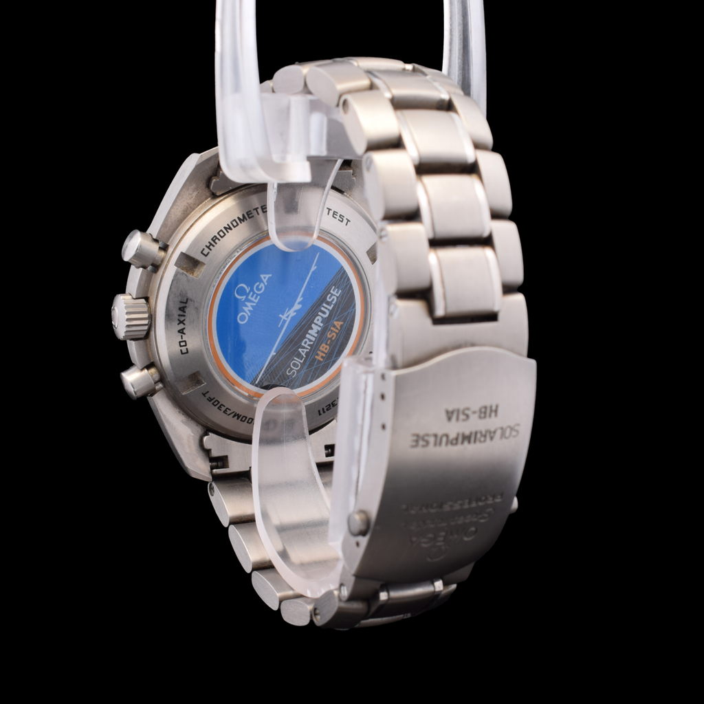 Omega Speedmaster HB-SIA Solar Impulse | Titanium Carbon-Fiber Dial