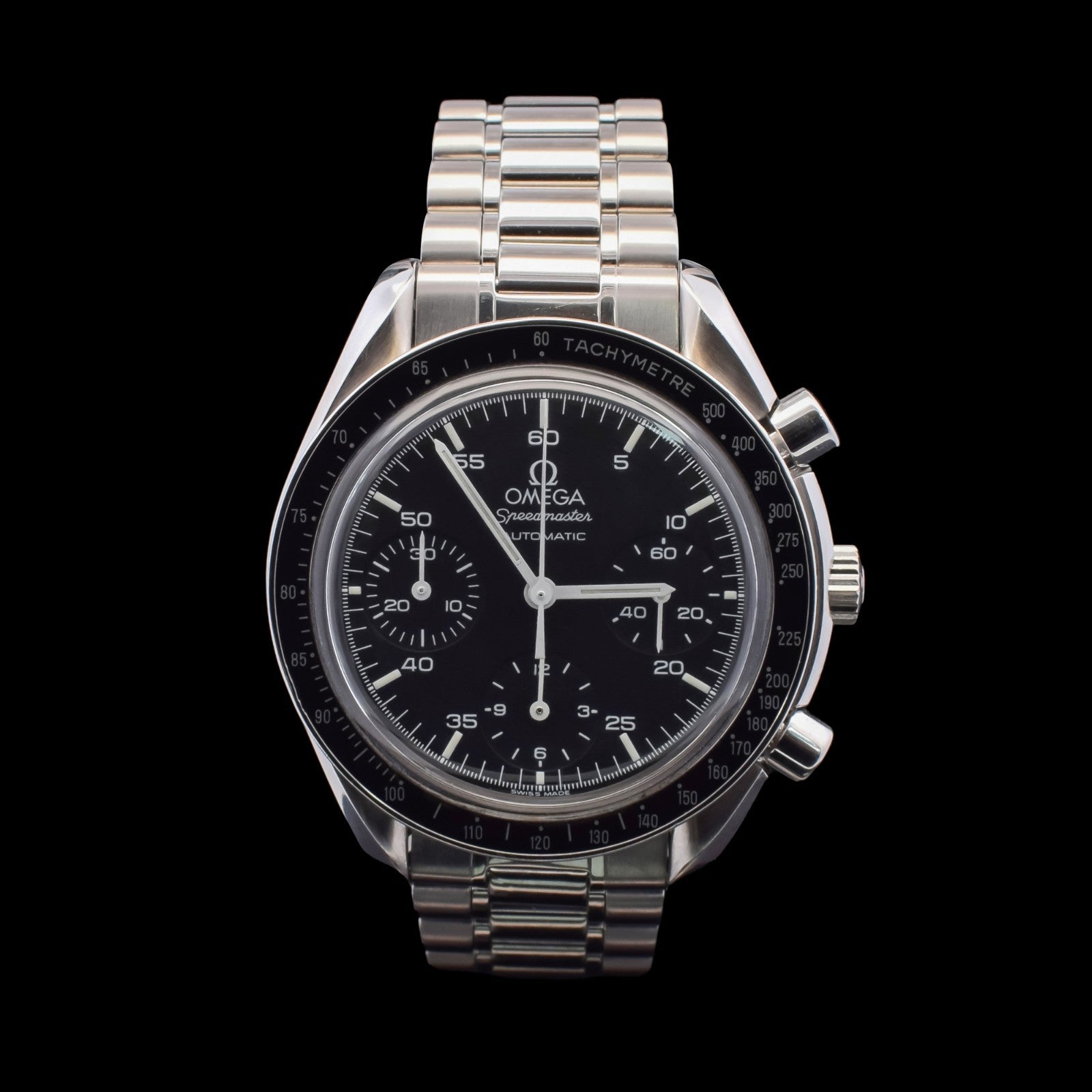 Omega Speedmaster Reduced | 39mm Black Dial | Ref 3510.50 I