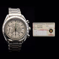 Omega Speedmaster Date 39mm White/Silver Dial | Ref 3513.30 with Card I