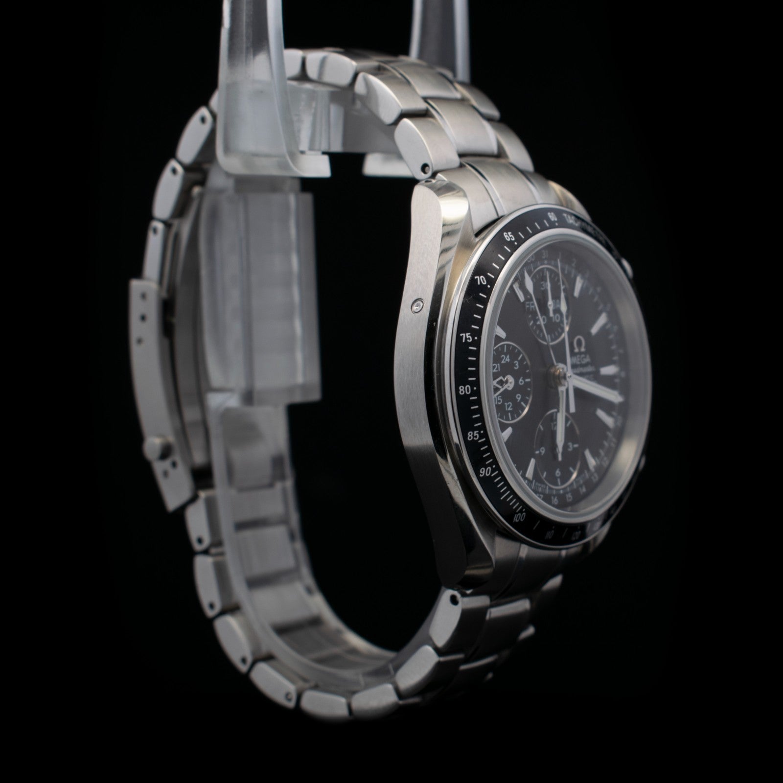 Omega Speedmaster Day-Date | Tripe Calendar | 40mm Black Dial | Ref 3220.50