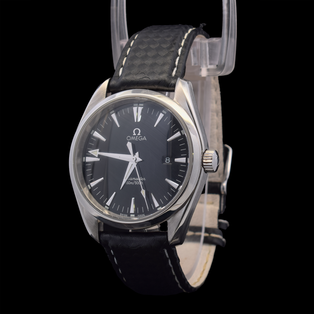 Omega Seamaster Aqua Terra 150M | 36mm Black Dial | Quartz | Ref. 2518.50