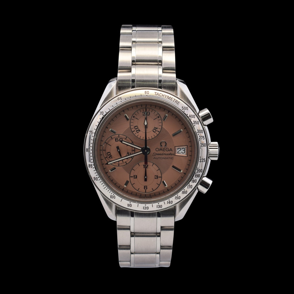 Omega Speedmaster Date I Pink “Salmon” Dial | Rare Japan Edition | Ref. 3513.60