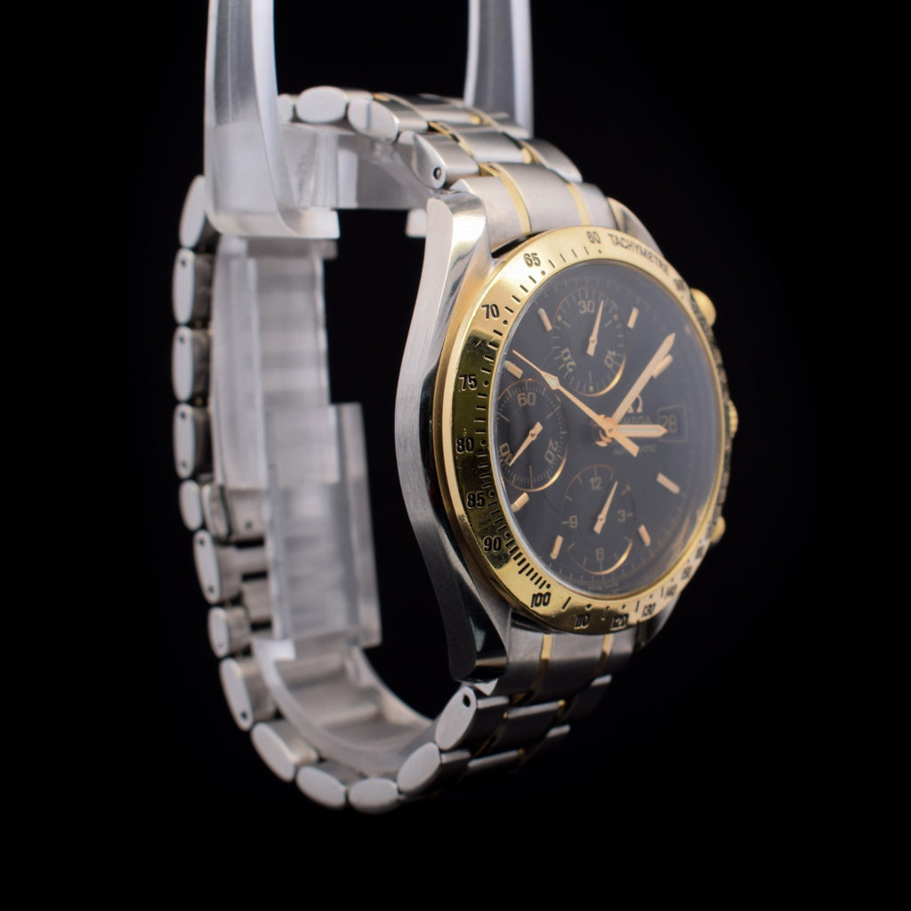 Omega Speedmaster Date | Black Dial | Steel & Gold Chronograph | Ref. 3313.50 I