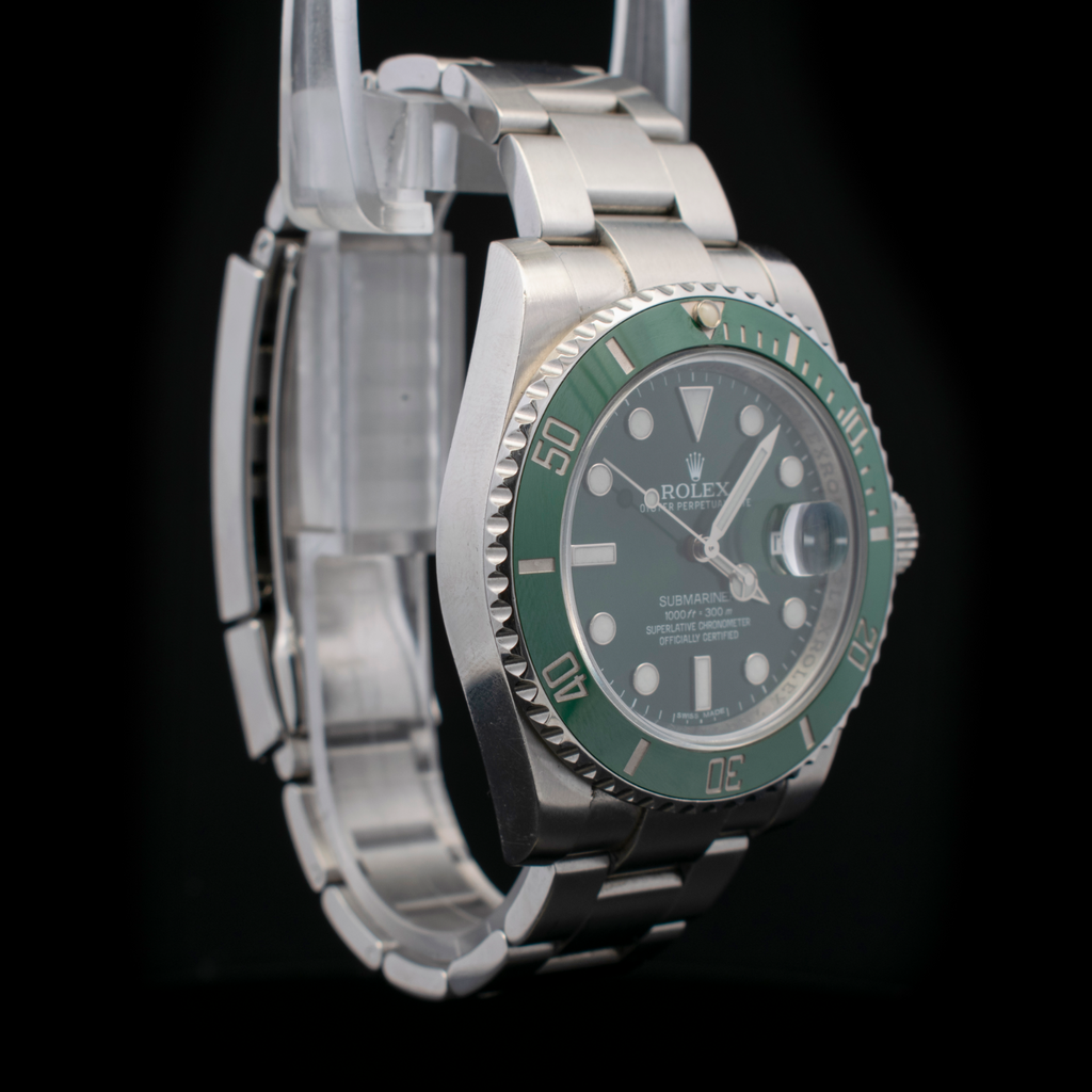 Rolex Submariner Date | “Hulk” Green Dial & Green Ceramic Bezel |  Ref. 116610LV