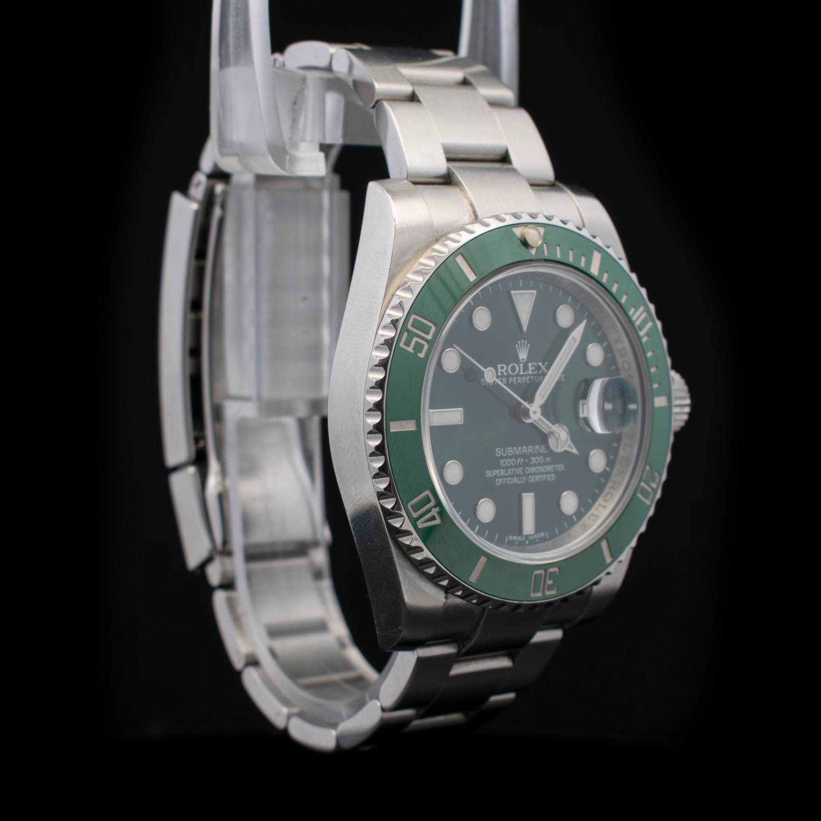 Rolex Submariner Date | “Hulk” Green Dial & Green Ceramic Bezel |  Ref. 116610LV