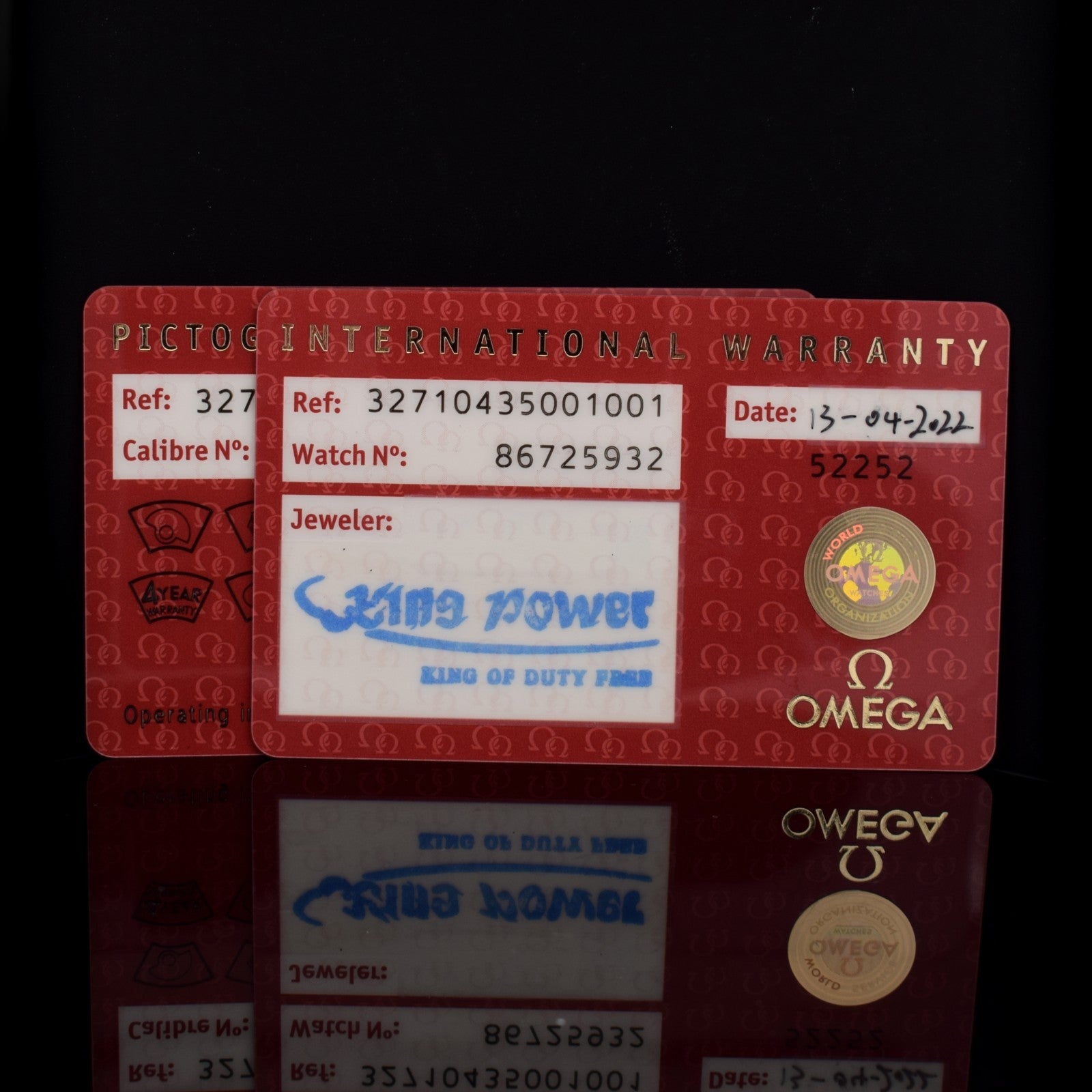 Omega Speedmaster Mark II | Ref. 327.10.43.50.01.001 | Card (2022)