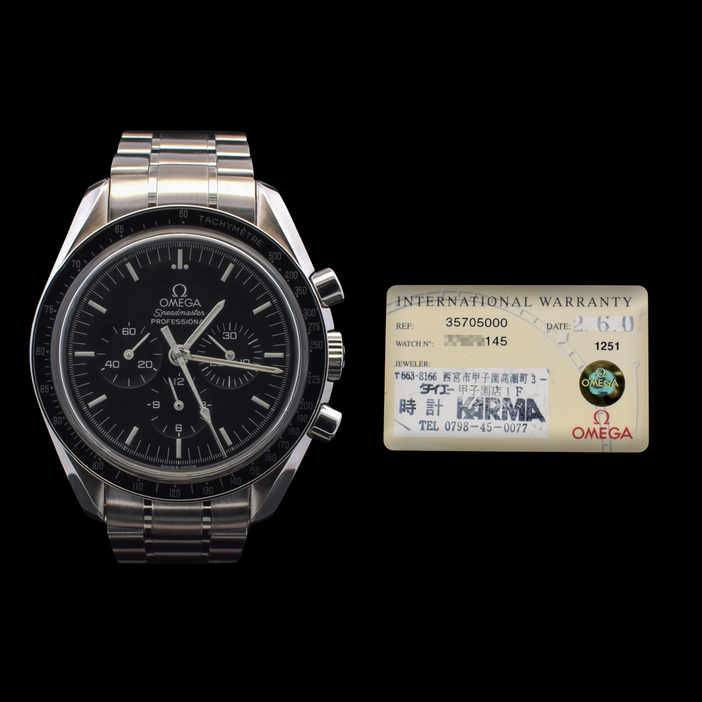 Omega Speedmaster Professional Moonwatch | Ref. 3570.50 with Card