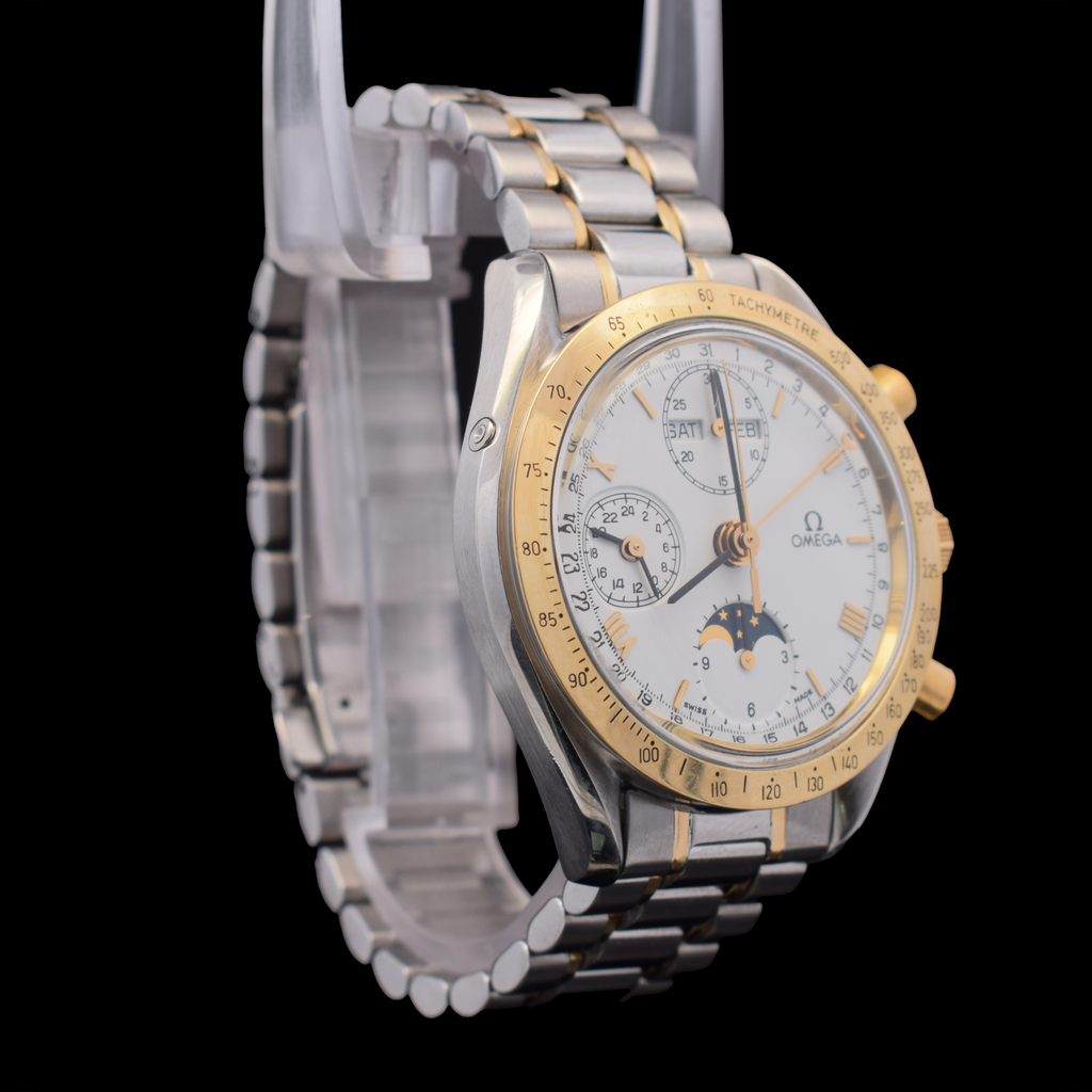 Omega Speedmaster Triple Calendar Moonphase Two Tone | Ref. 3336.20