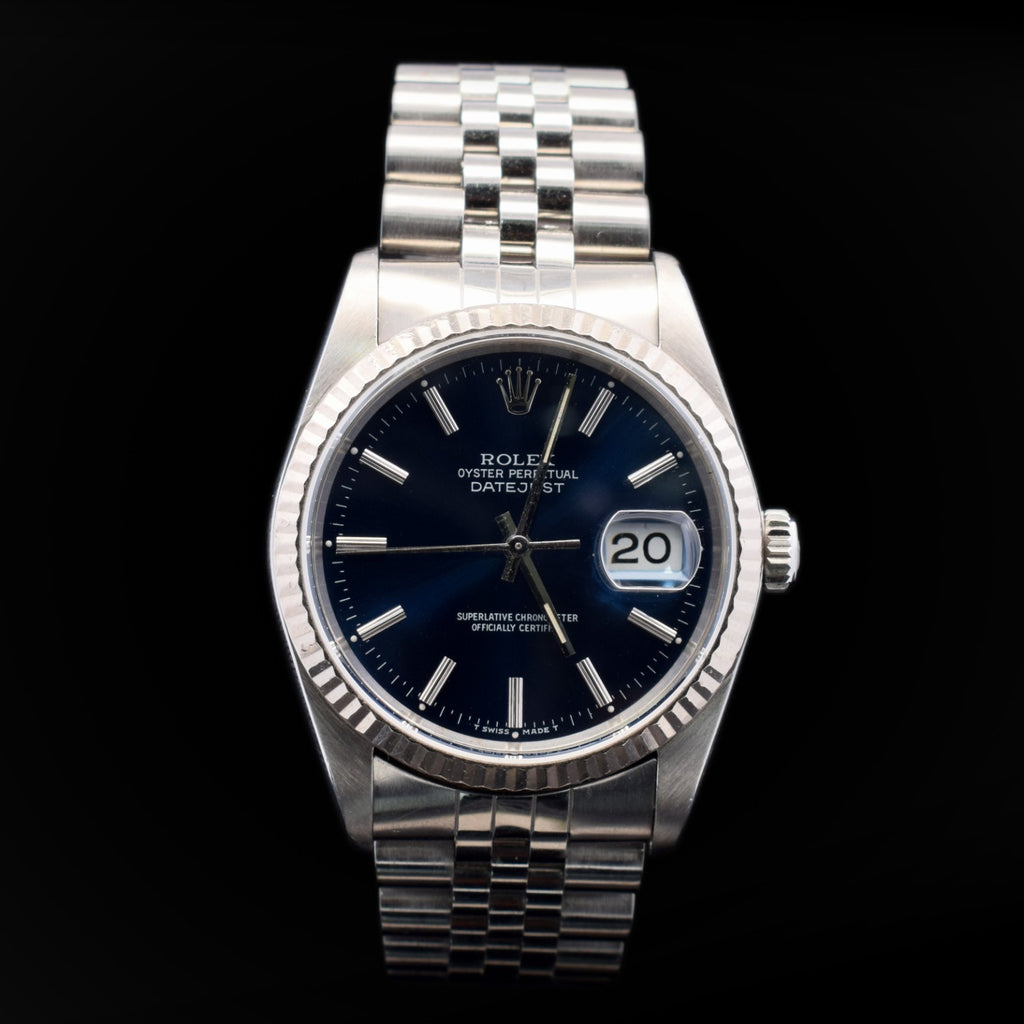 Rolex Datejust 36mm | Blue Dial | Jubilee Bracelet | Ref 16234 | L Serial (1989)