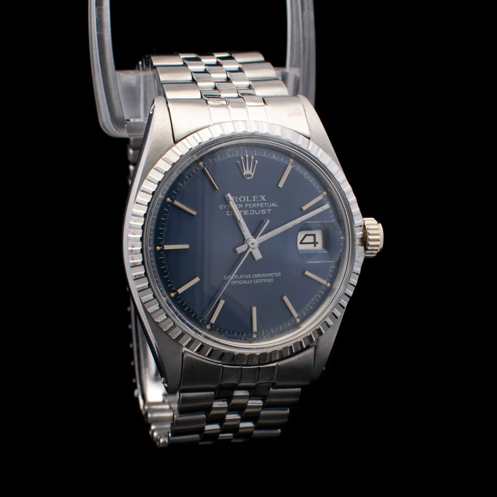 Rolex Datejust 36 | Rare Blue Pie Pan Dial | Ref. 1603 | 2.71M (1971) I