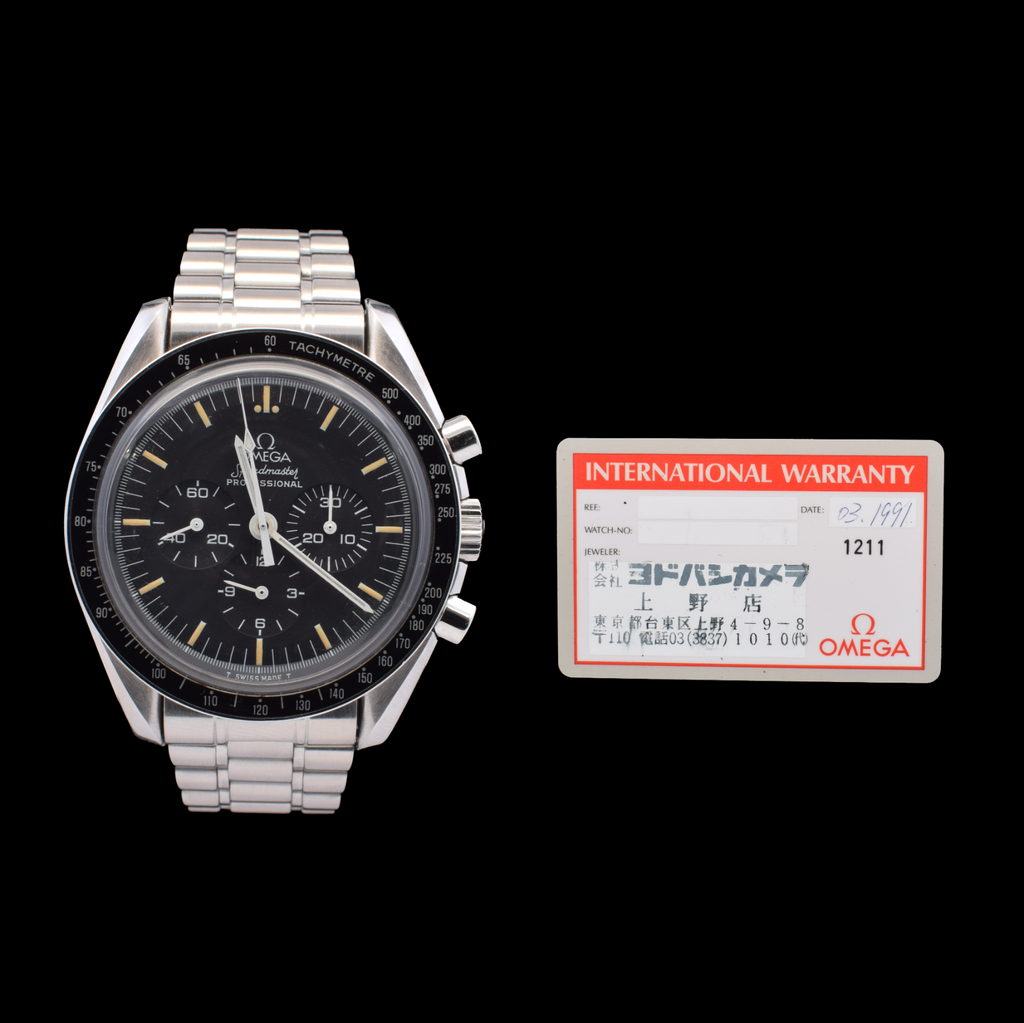 Omega Speedmaster Professional Moonwatch | Calibre 861 | with Card| Ref. 3590.50
