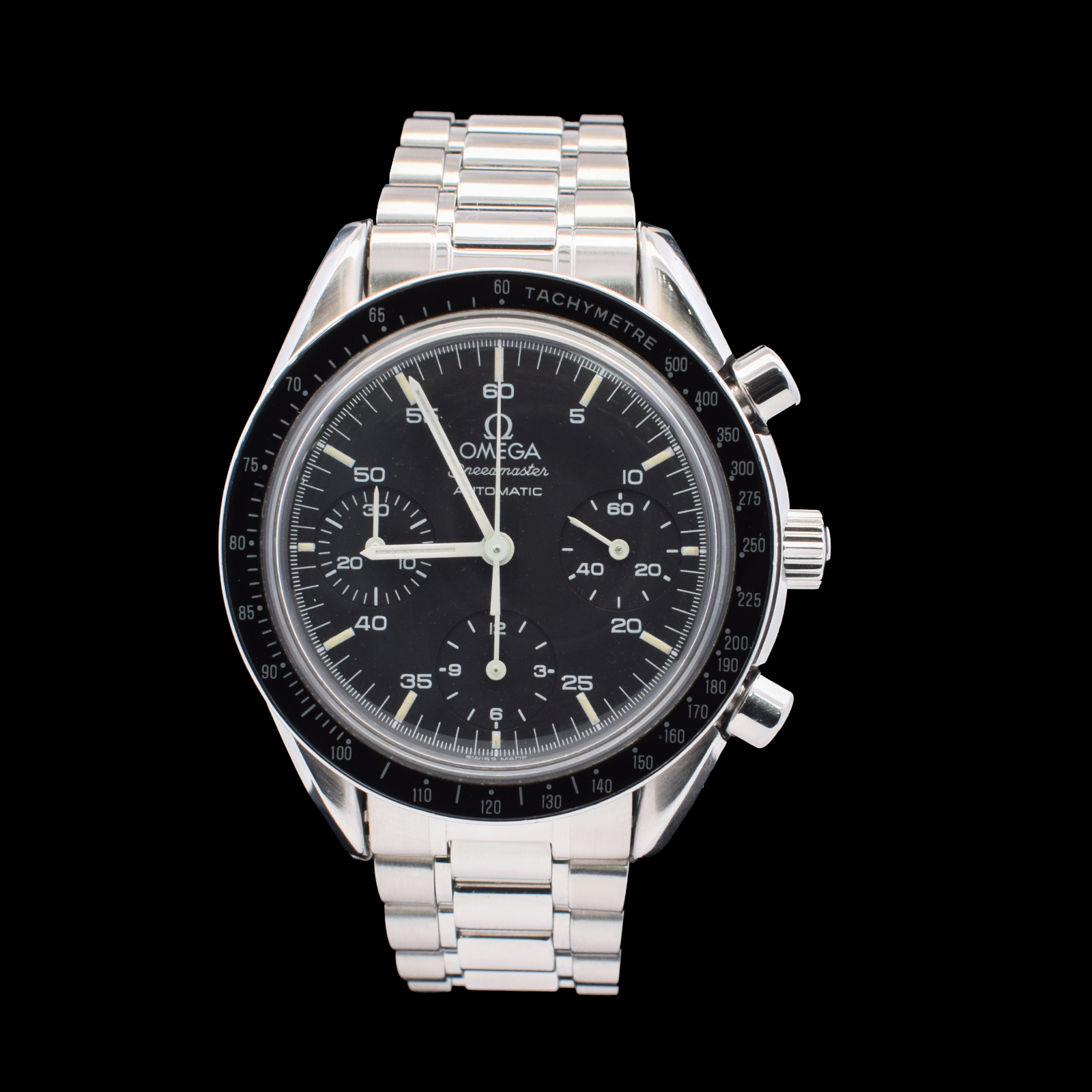 Omega Speedmaster Reduced | 39mm Black Dial | Automatic Chronograph | 3510.50