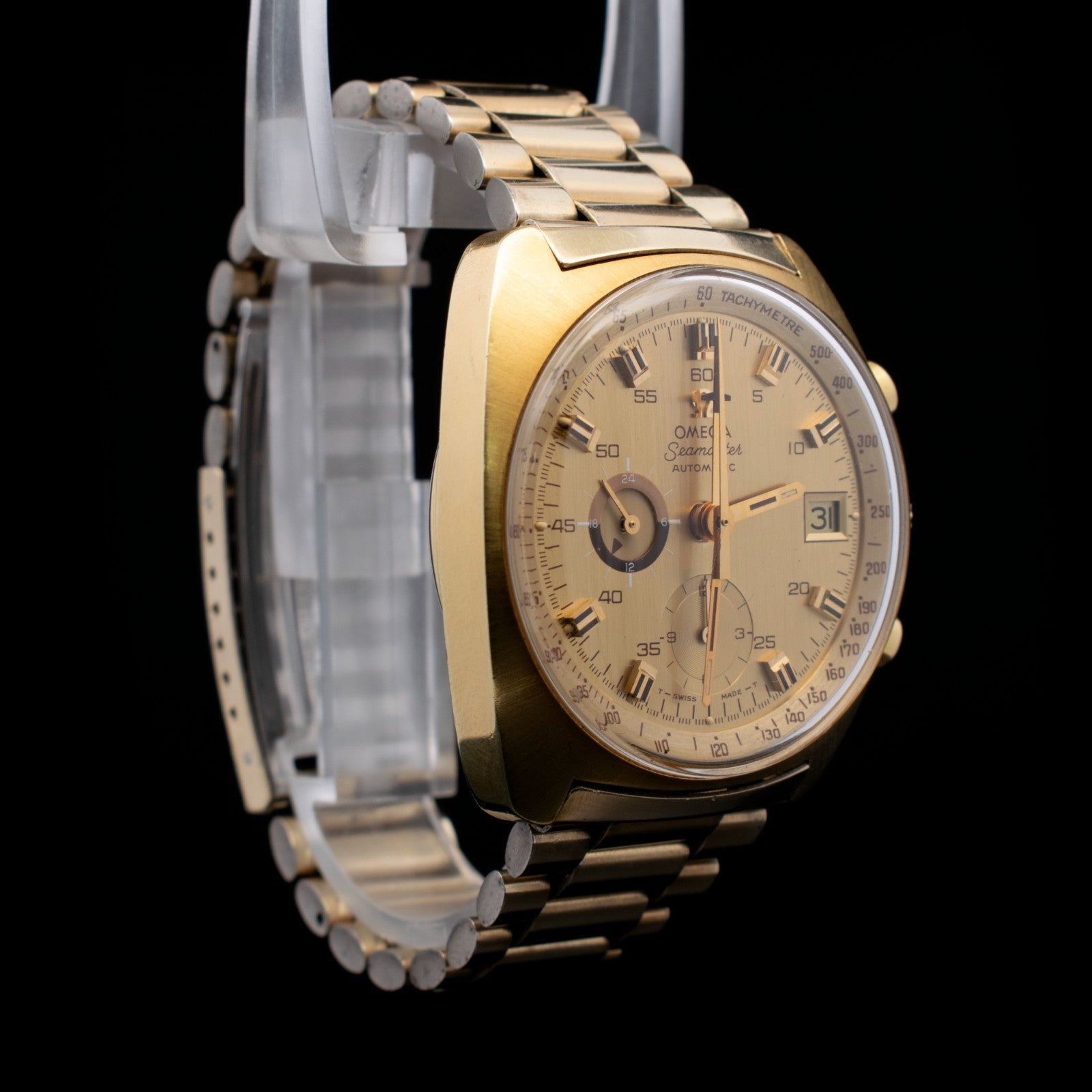 Omega Seamaster Chronograph “Jedi Style” | Gold Plated Cal. 1040 | Ref. 176.007