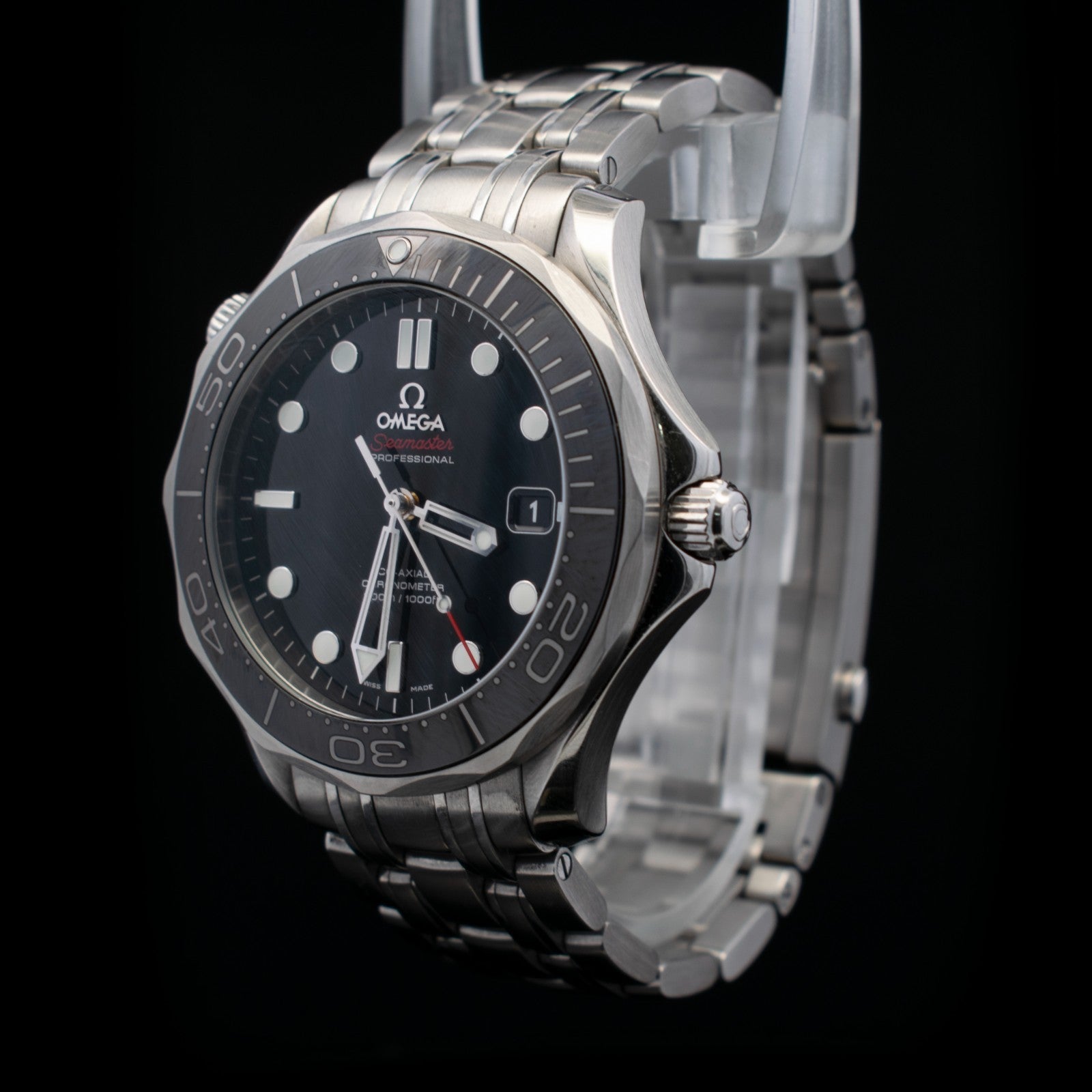 Omega Seamaster Diver 300M 212.30.41.20.01.003 | 41mm Black Dial Ceramic Bezel