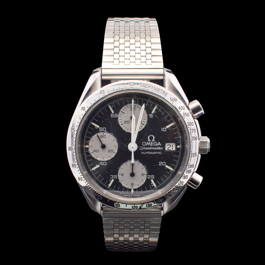 Omega Speedmaster Date | 39mm Black Tuxedo Dial | Ref 3511.50 I