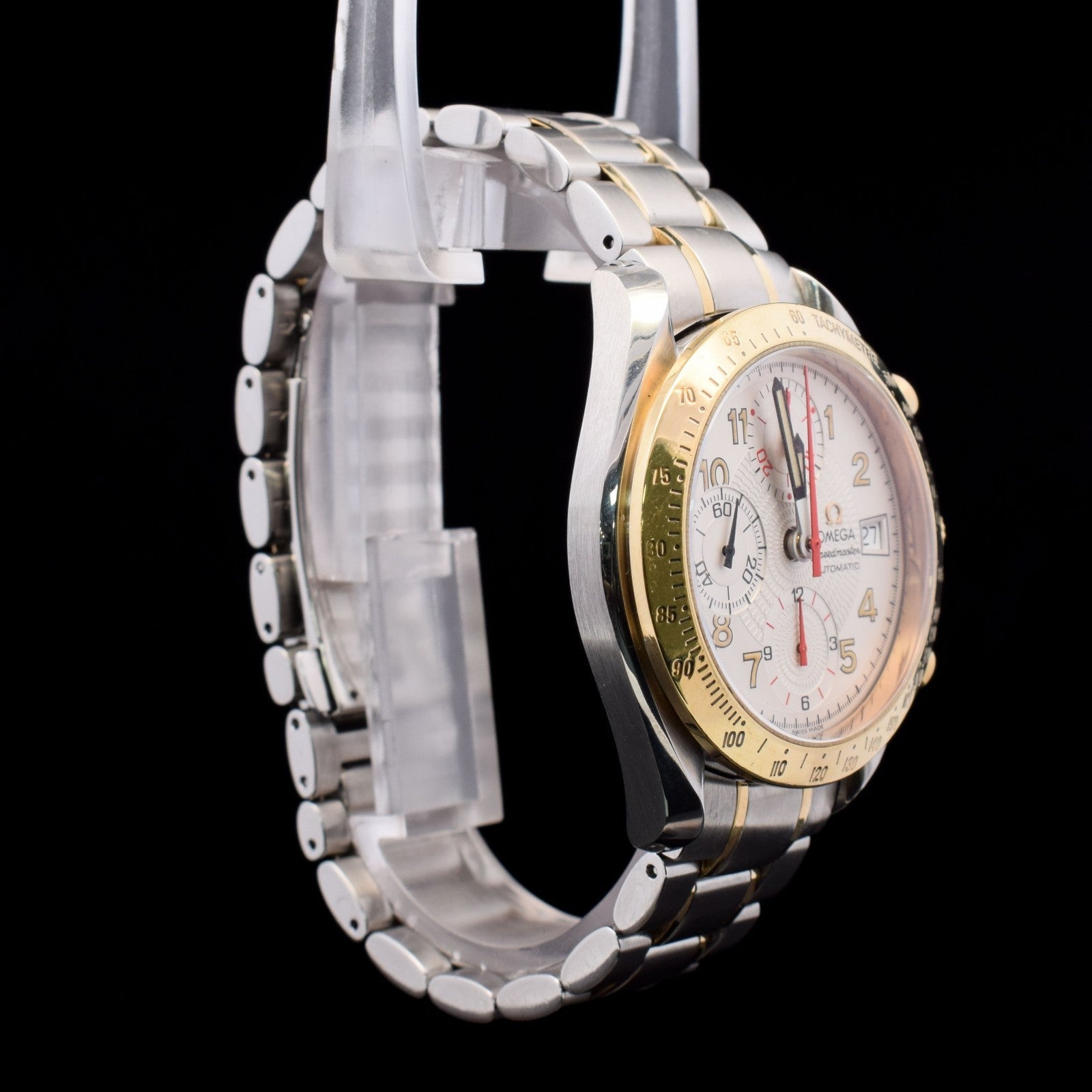 Omega Speedmaster Mark White Guilloché Racing Dial | Two-Tone | Ref. 3313.33 I