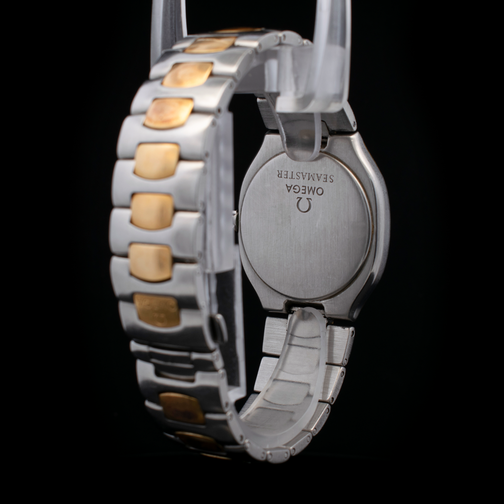 Omega Seamaster Polaris | Tropical Brown Dial | Quartz | Steel & Gold (Plated) I
