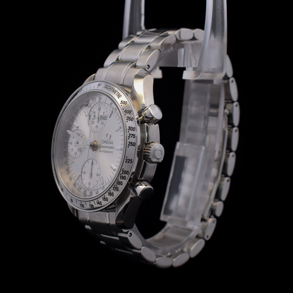 Omega Speedmaster Triple Calendar | Day-Date | Silver Dial | 39mm | Ref. 3523.30