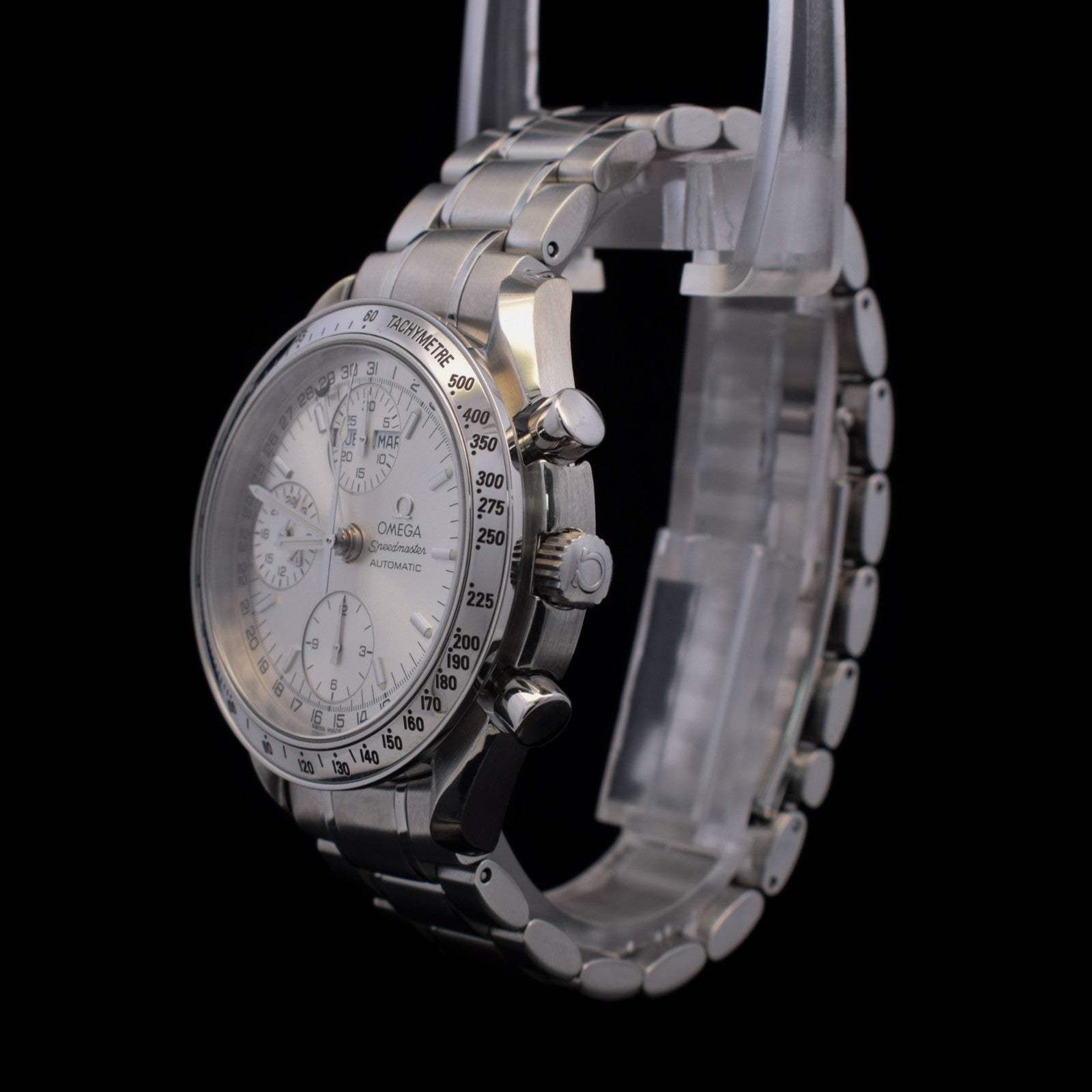 Omega Speedmaster Triple Calendar | Day-Date | Silver Dial | 39mm | Ref. 3523.30