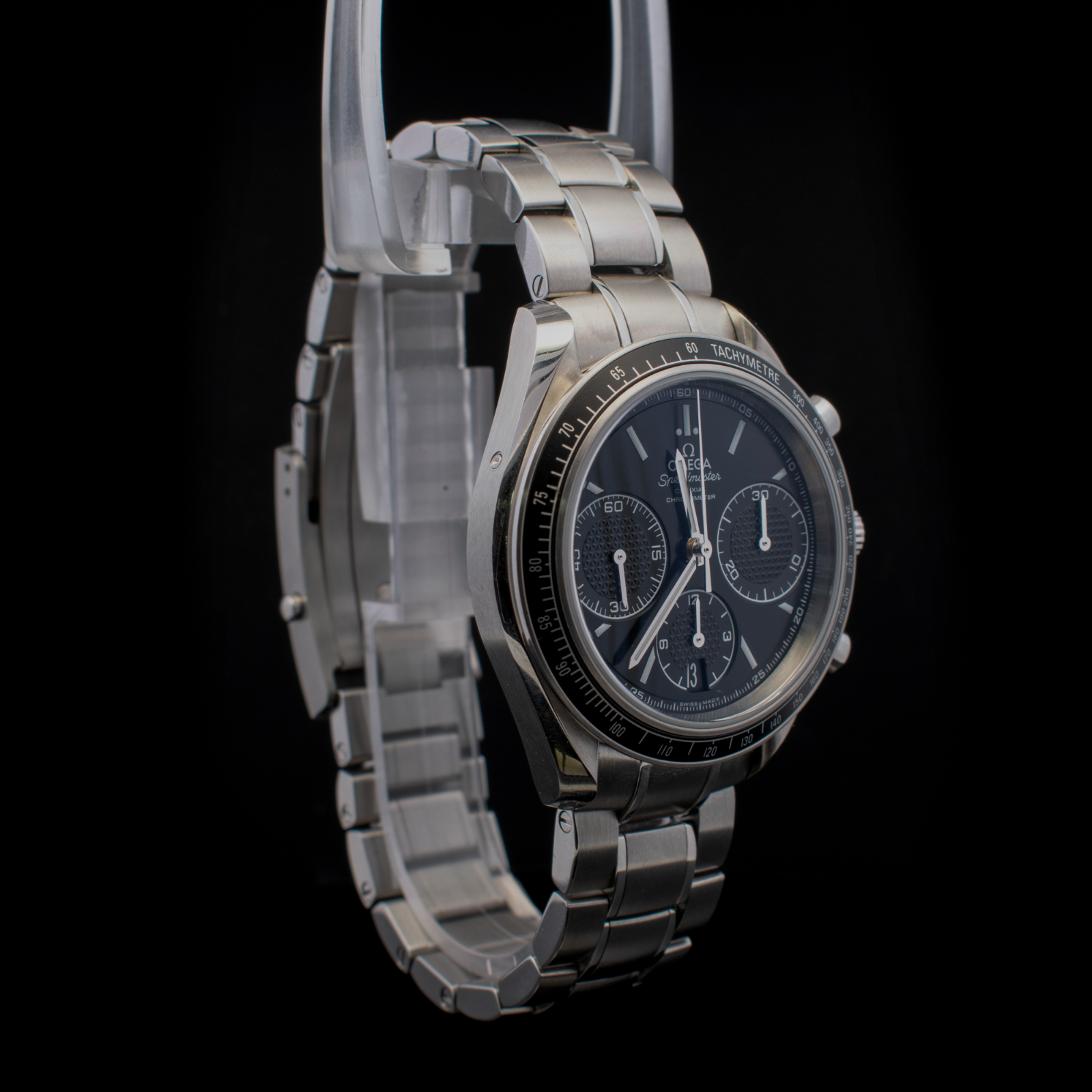 Omega Speedmaster Racing | Black Racing Dial | Clous de Paris Subdials | 40mm |
