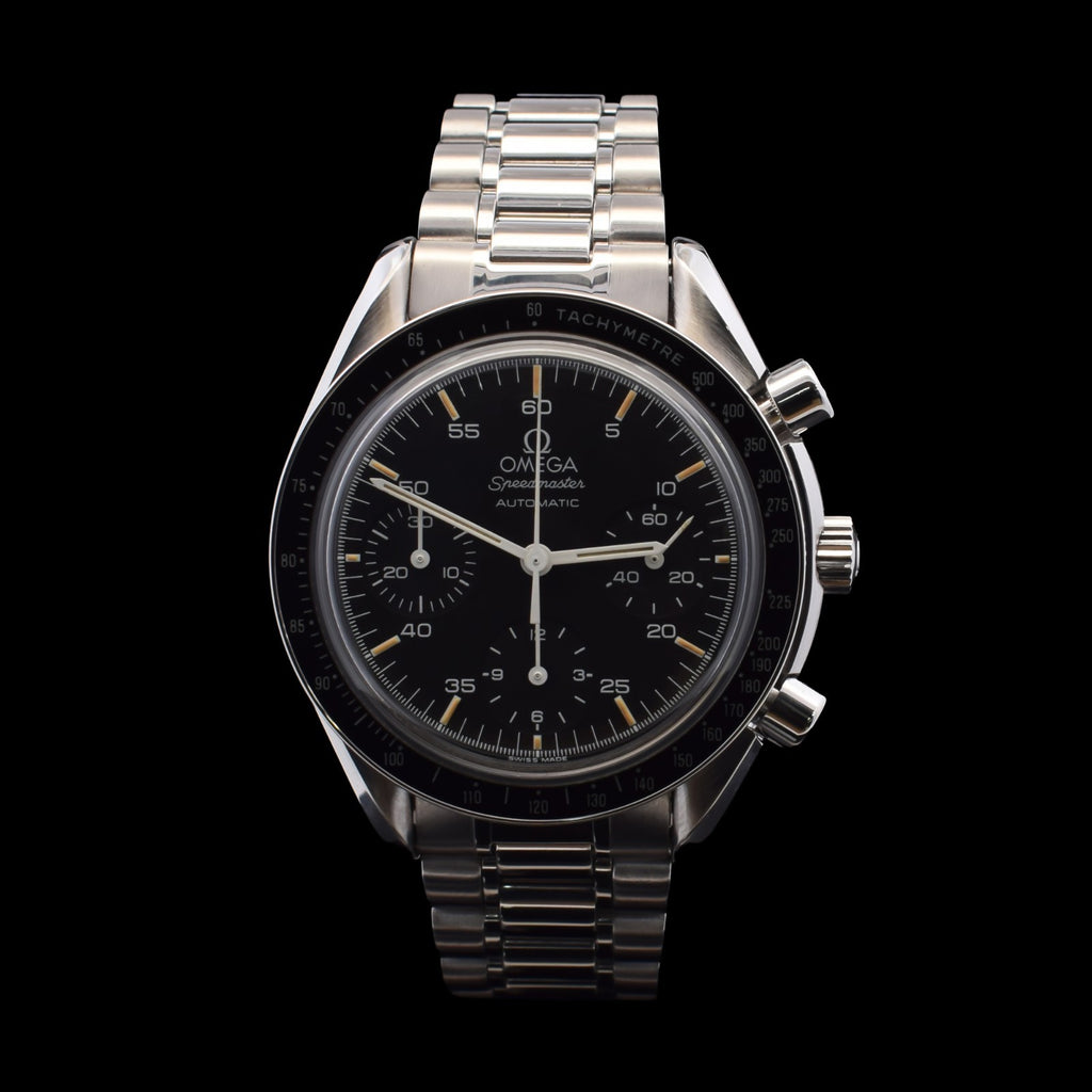 Omega Speedmaster Reduced | 39mm Black Dial | Orange Patina | Ref. 3510.50