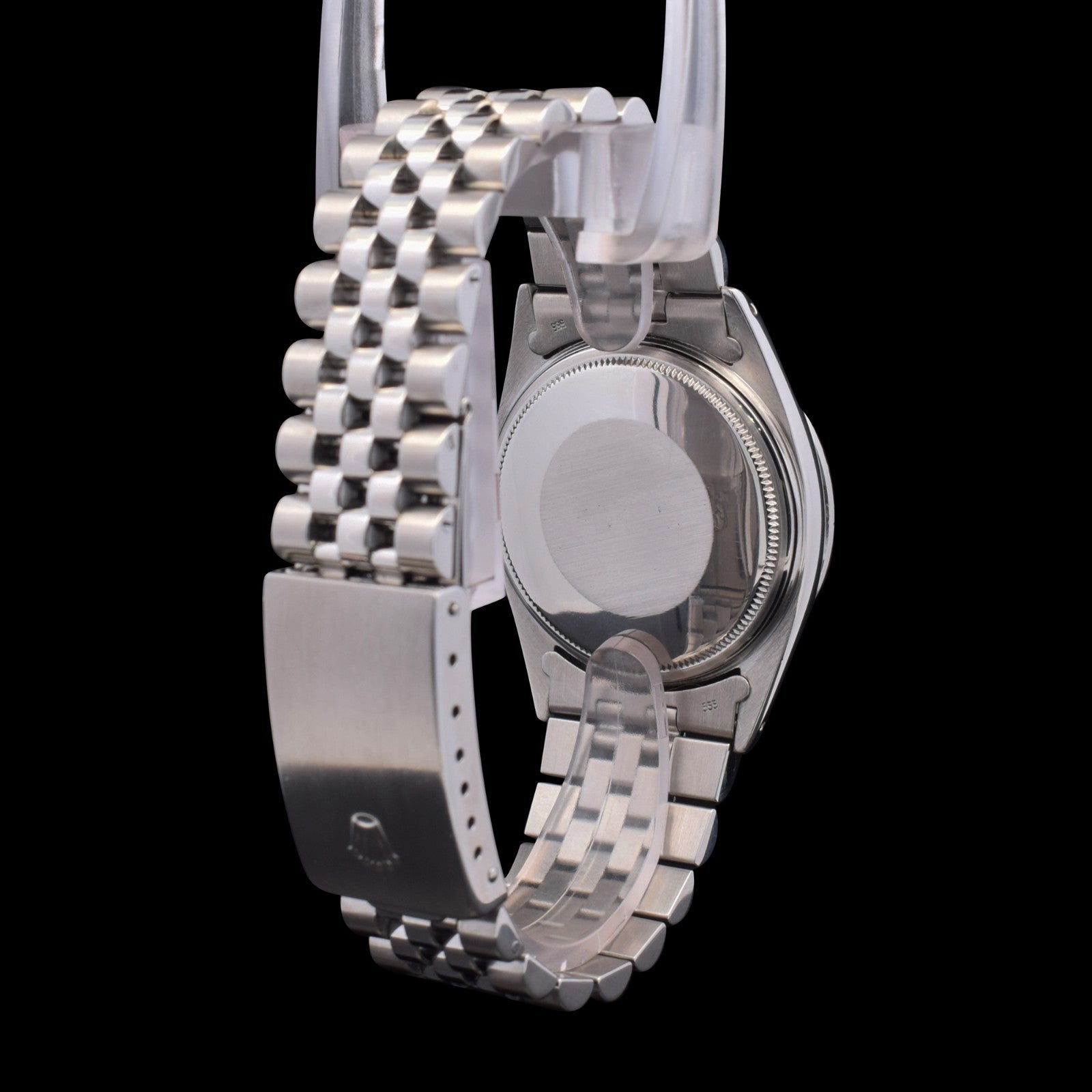 Rolex Datejust | Silver “Doorstop” Pie-Pan Dial | Engine-Turned Bezel - 1603