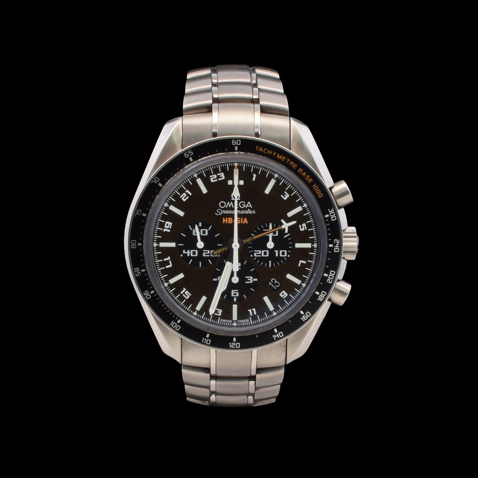 Omega Speedmaster HB-SIA Solar Impulse | Titanium Carbon-Fiber Dial