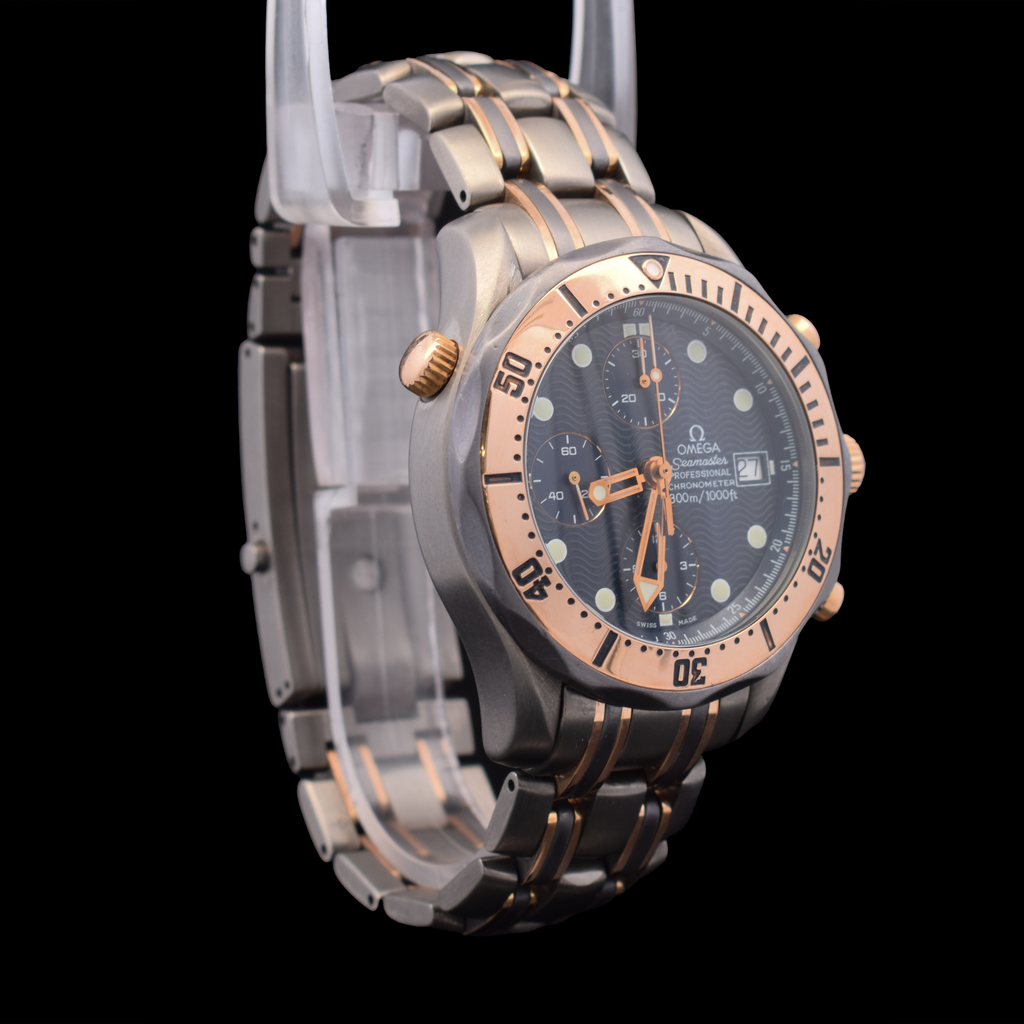 Omega Seamaster Diver 300M Chronograph | Titanium & 18K Gold | 2297.80