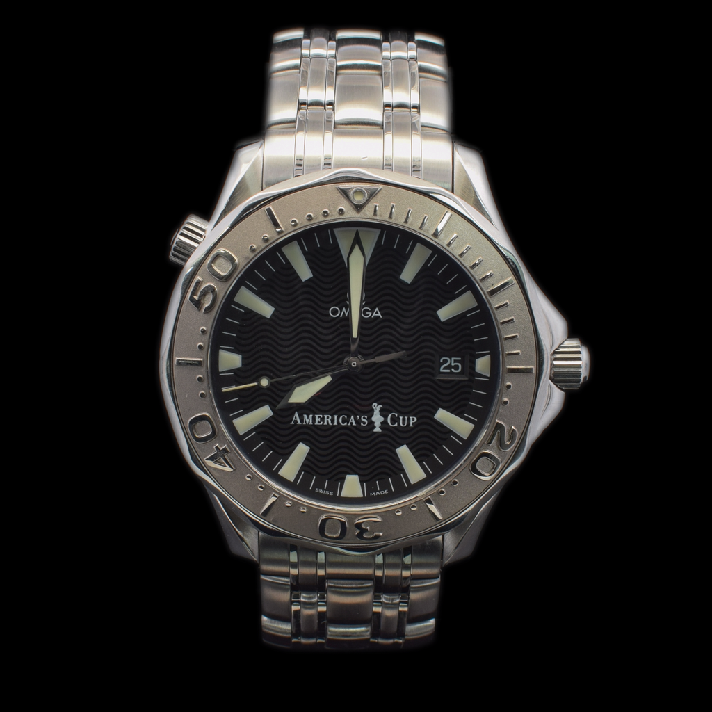 Omega Seamaster Professional 300M | America’s Cup Black Dial | Ref 2533.50 I