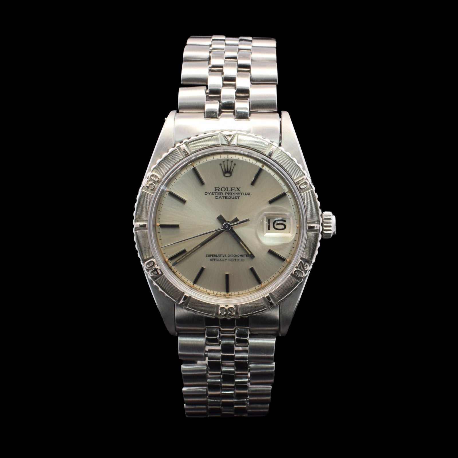 Rolex Datejust Turn-O-Graph | “Thunderbird” | Silver Dial | Ref. 1625 | (1965)
