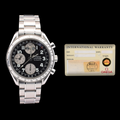Omega Speedmaster Triple Calendar | Rare Black Arabic Dial | Ref. 3523.51