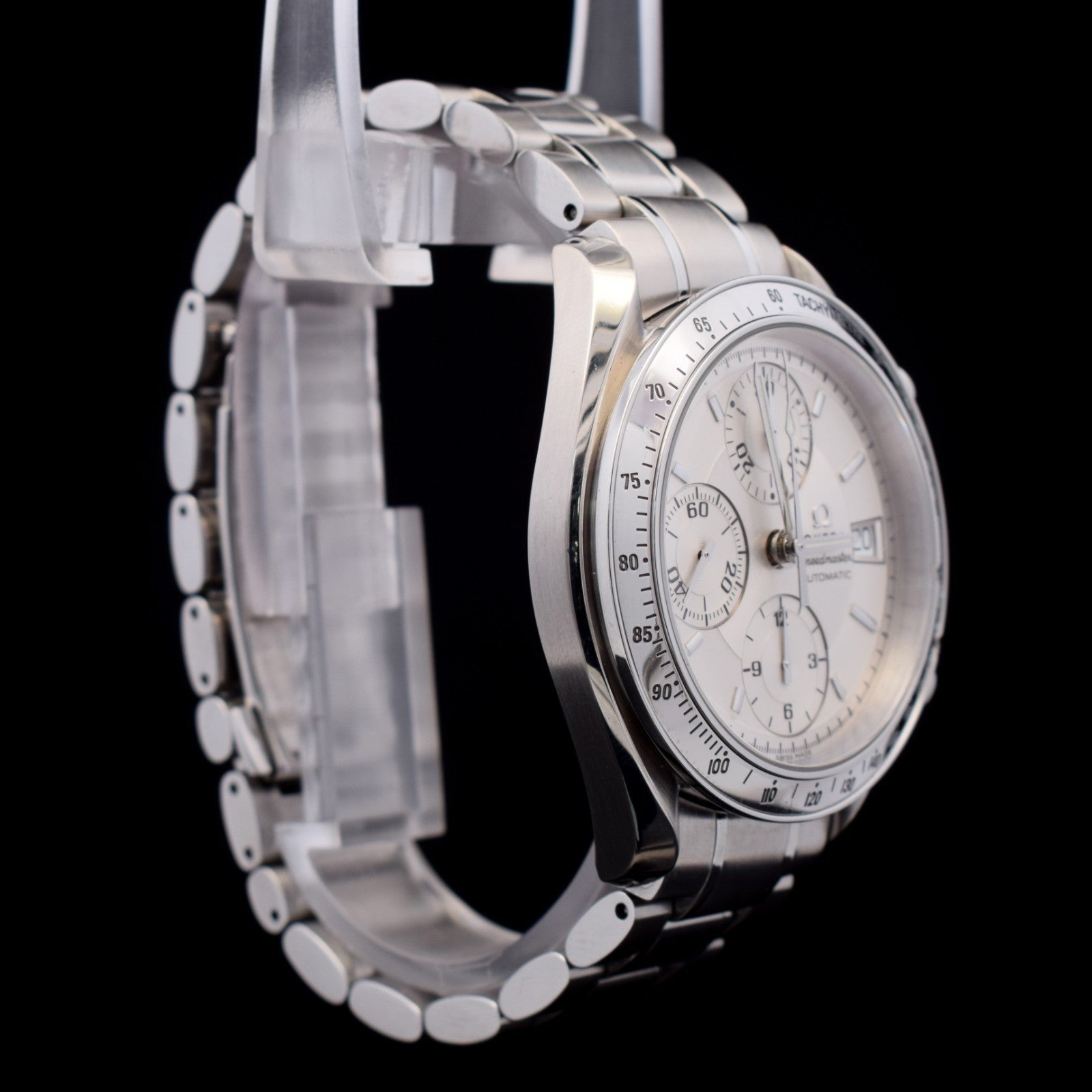 Omega Speedmaster Date 39mm White/Silver Dial | Ref 3513.30 with Card