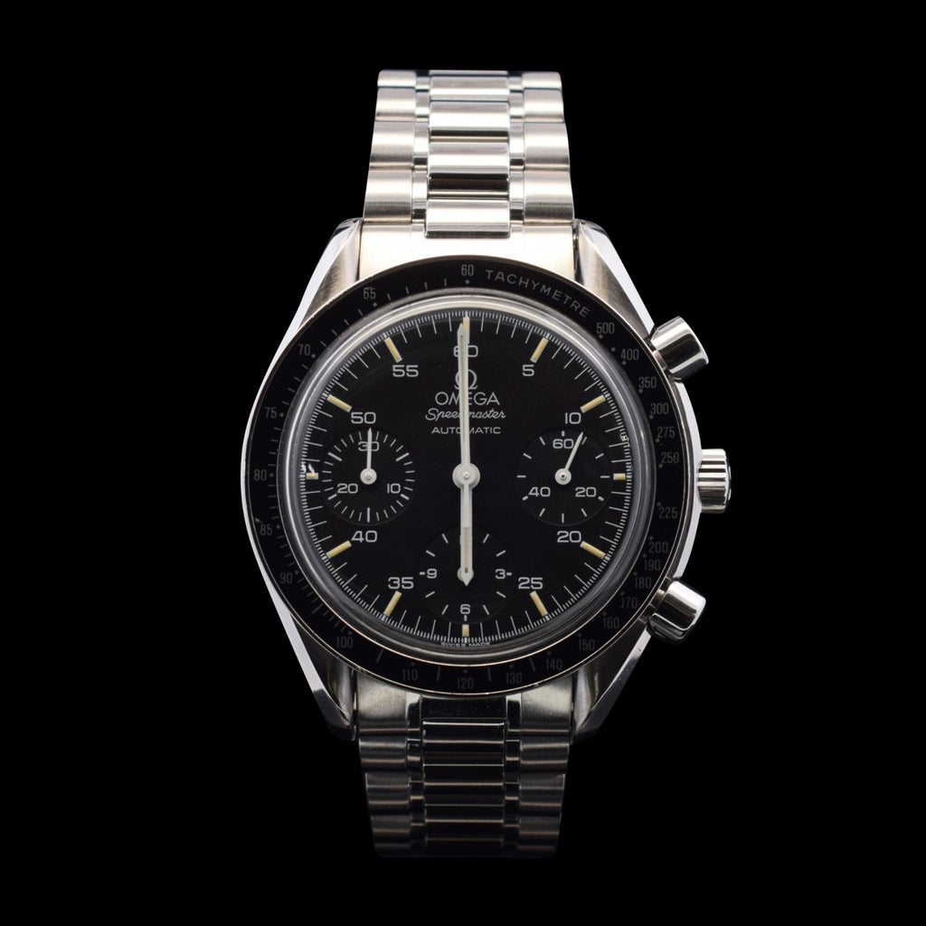 Omega Speedmaster Reduced | 39mm Black Dial | Orange Patina | Ref. 3510.50