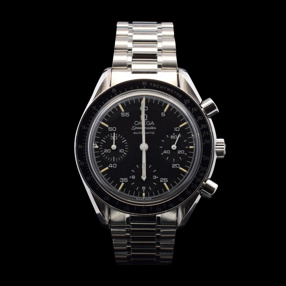 Omega Speedmaster Reduced | 39mm Black Dial | Orange Patina | Ref. 3510.50