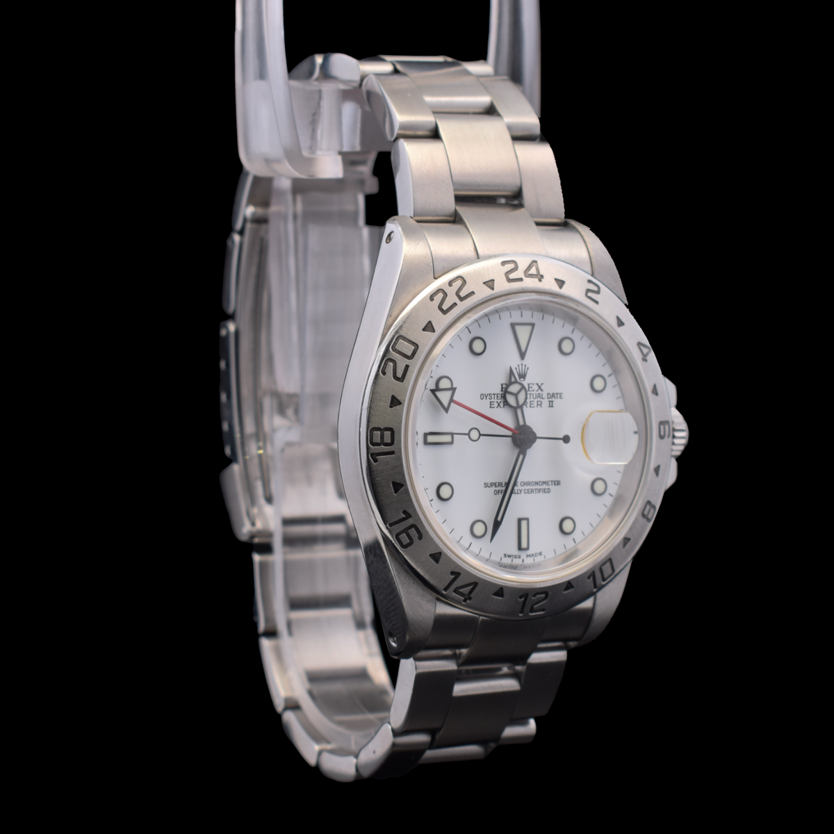 Rolex Explorer II “Polar” | 40mm White Dial | Ref. 16570 | K Serial