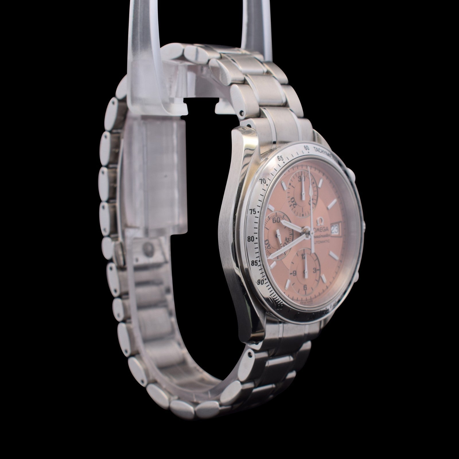 Omega Speedmaster Date I Pink “Salmon” Dial | Rare Japan Edition | Ref. 3513.60