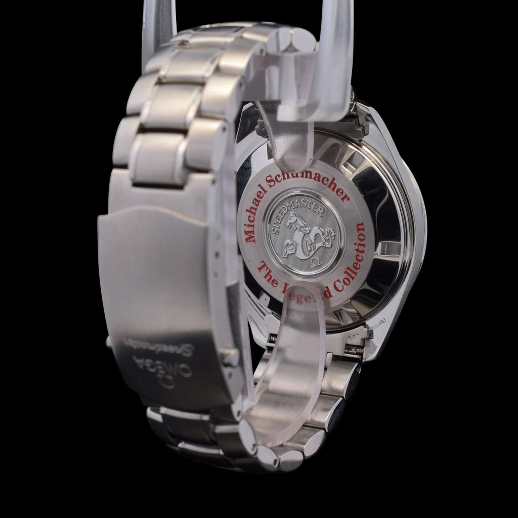 Omega Speedmaster “The Legend” Michael Schumacher | Black Panda Dial | 3507.51