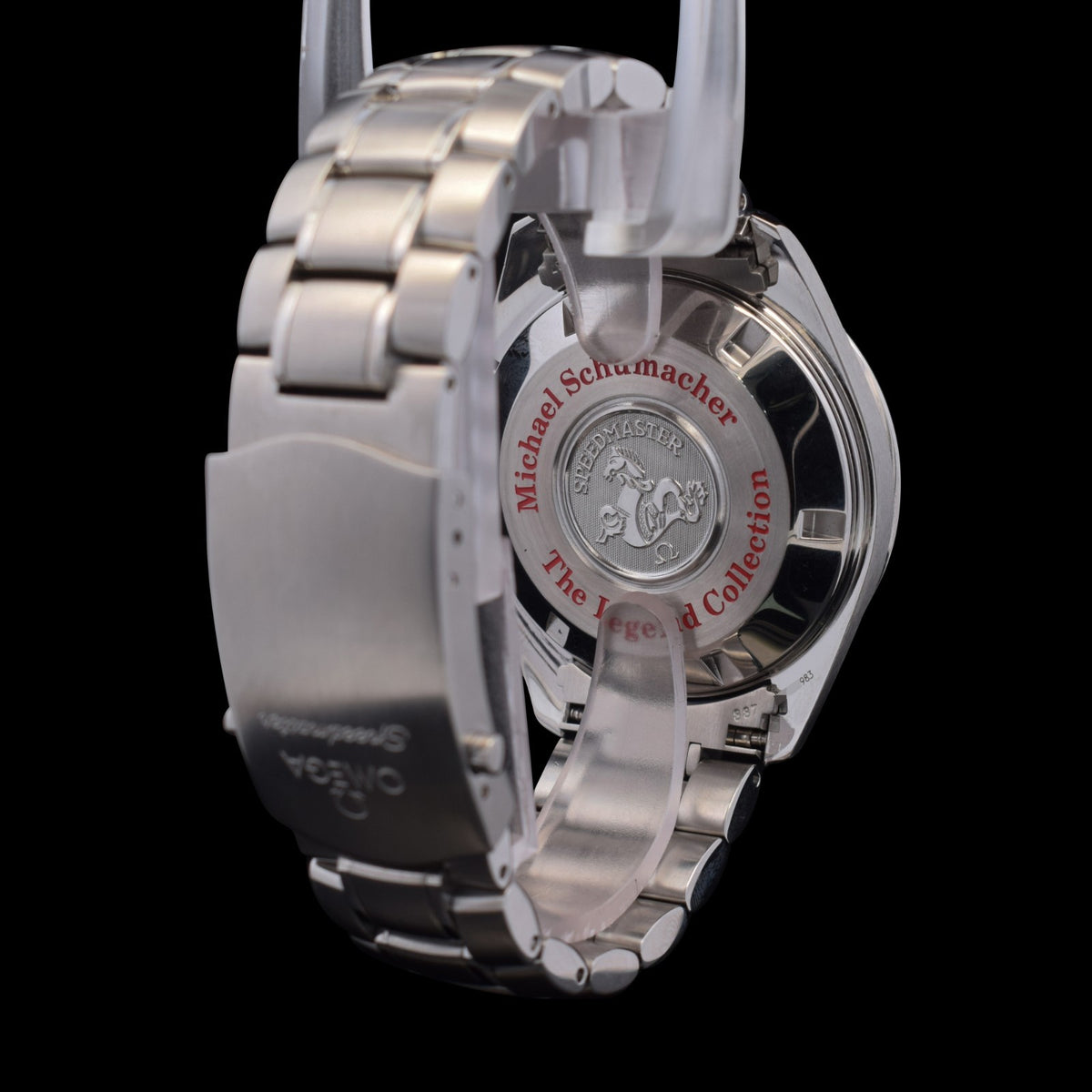 Omega Speedmaster “The Legend” Michael Schumacher | Black Panda Dial | 3507.51