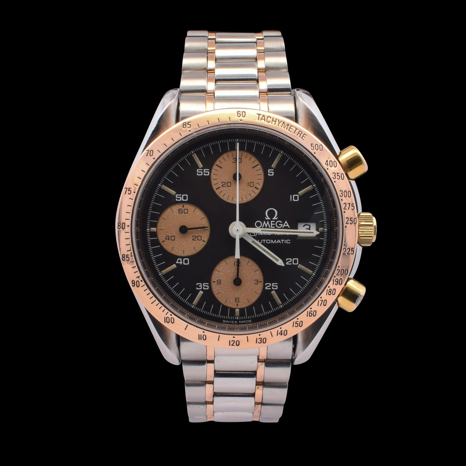 Omega Speedmaster Date | 39mm Two-Tone Rose Gold |  Ref. 3316.50
