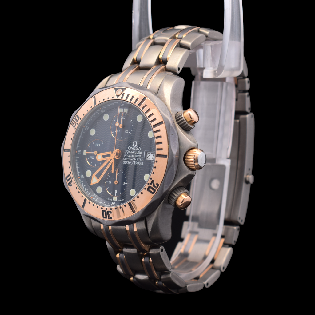 Omega Seamaster Diver 300M Chronograph | Titanium & 18K Gold | 2297.80