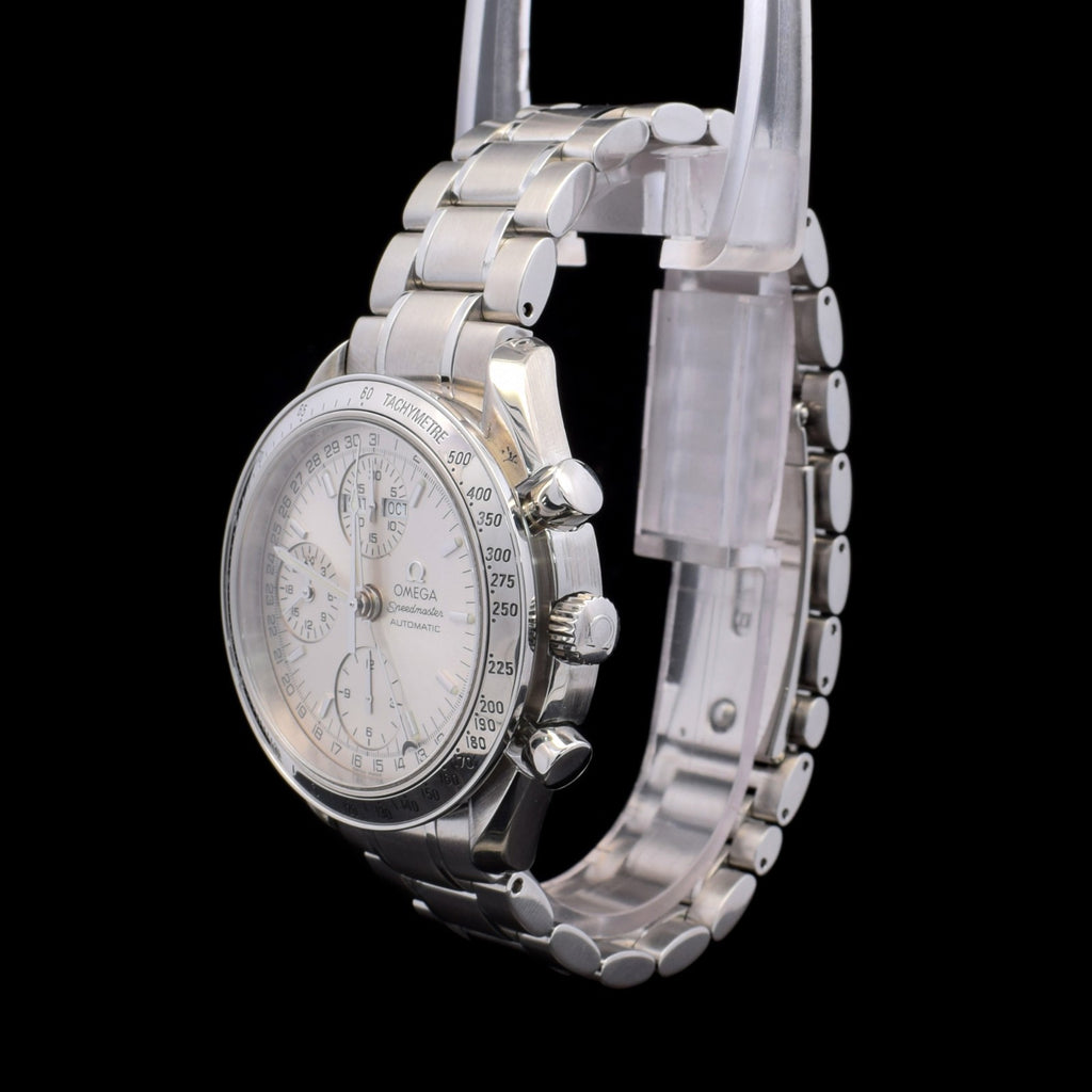 Omega Speedmaster Day-Date | Silver Dial | Triple Calendar | Ref. 3523.30