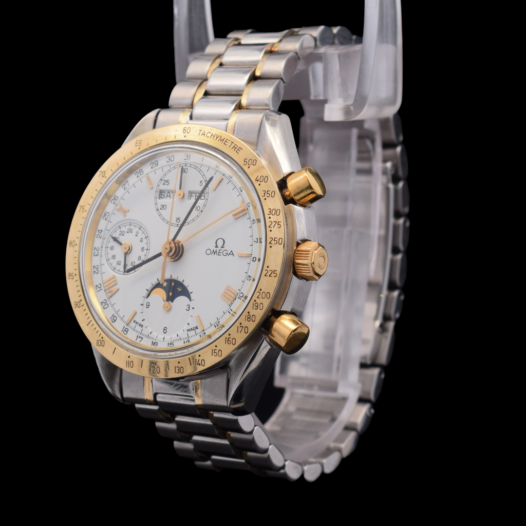 Omega Speedmaster Triple Calendar Moonphase Two Tone | Ref. 3336.20