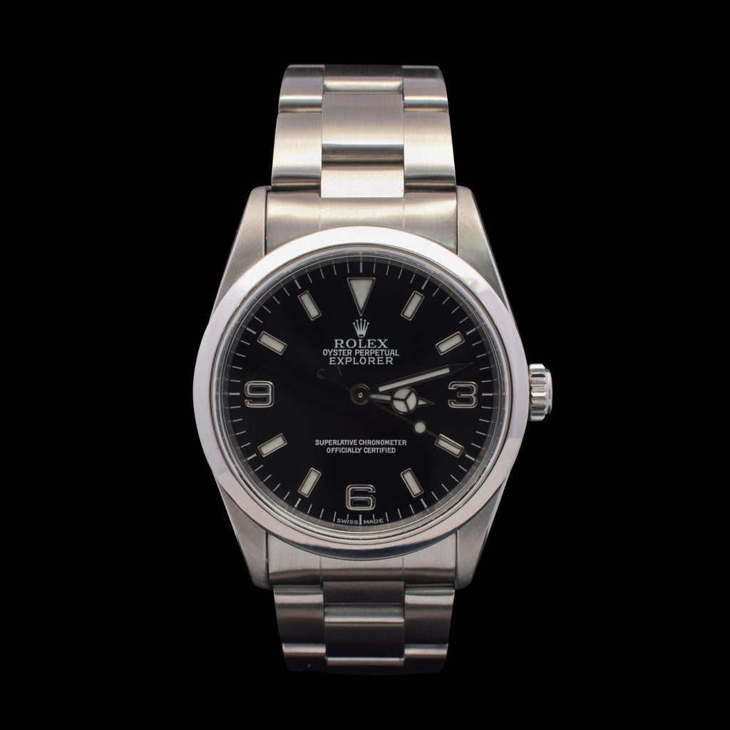 Rolex Explorer 36mm | Black 3-6-9 Dial | Ref. 14270 |  P Serial (2000)