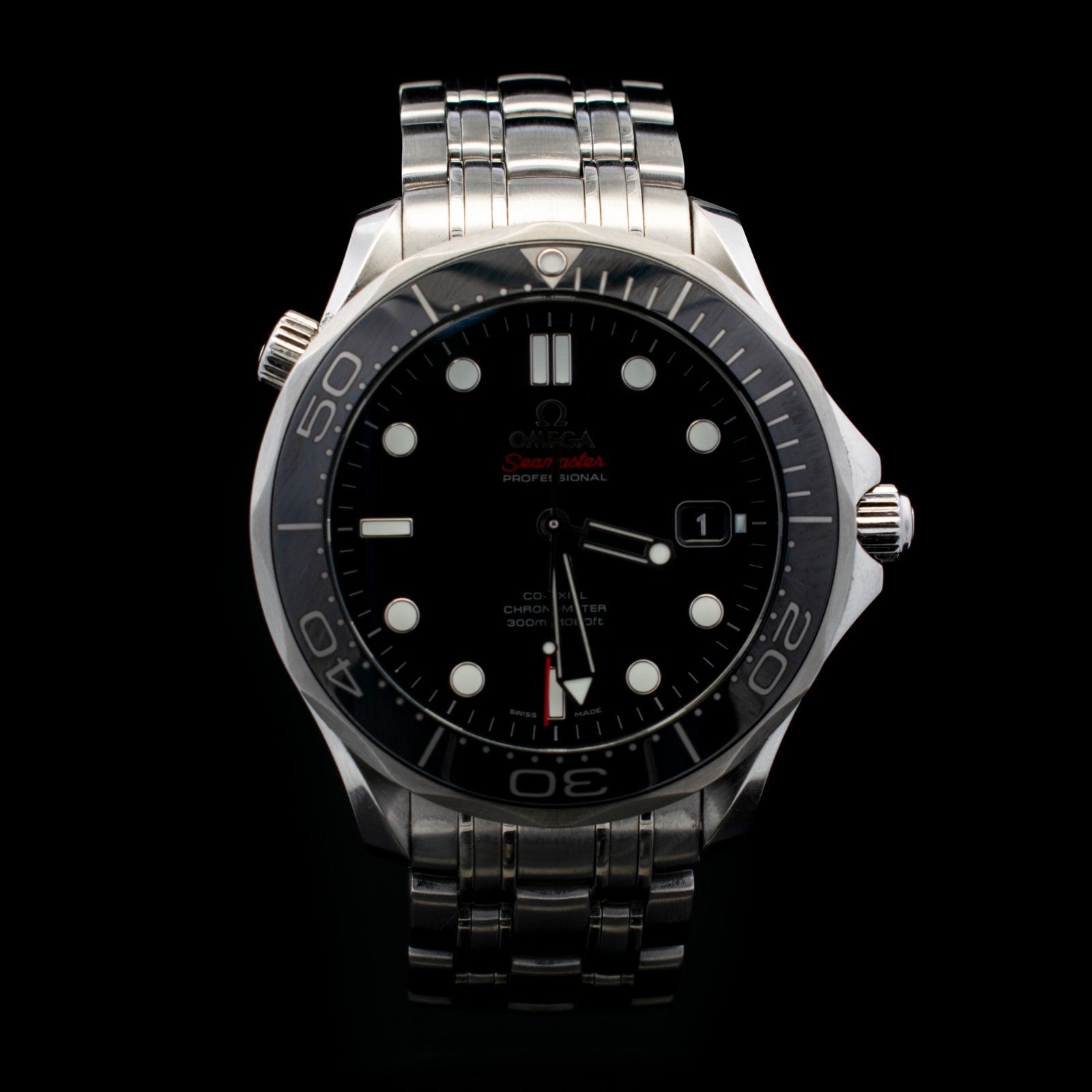 Omega Seamaster Diver 300M 212.30.41.20.01.003 | 41mm Black Dial Ceramic Bezel