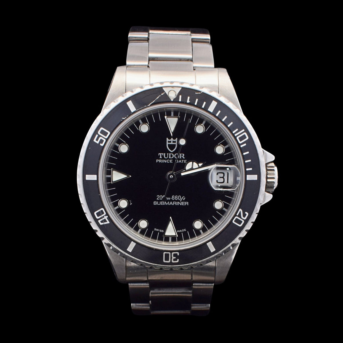 Tudor Submariner | 36mm Mid-Size | Black | Automatic | Ref. 75090 | B Serial