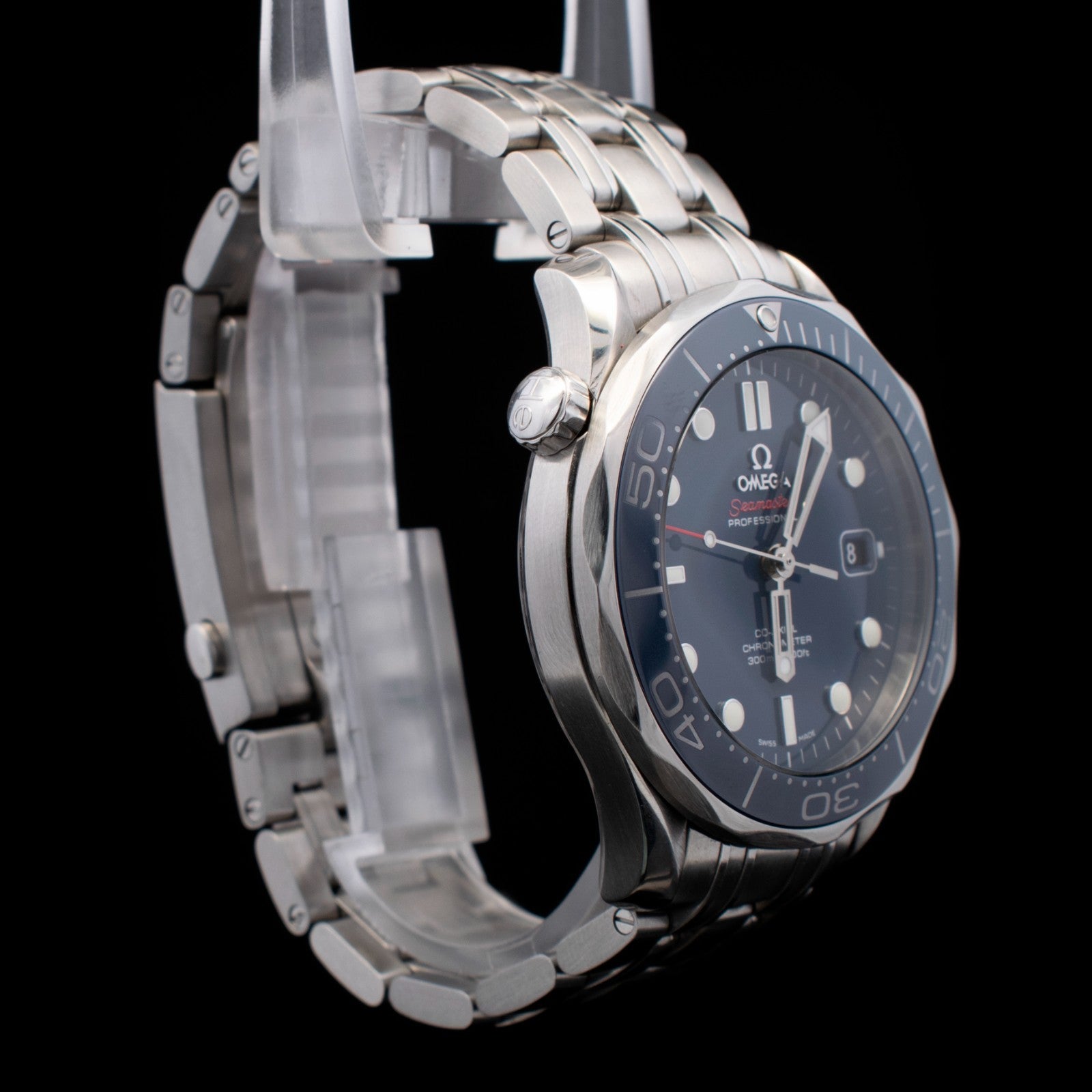 Omega Seamaster Diver 300 M  41mm Blue Dial | Ref 212.30.41.20.03.001 with Cards