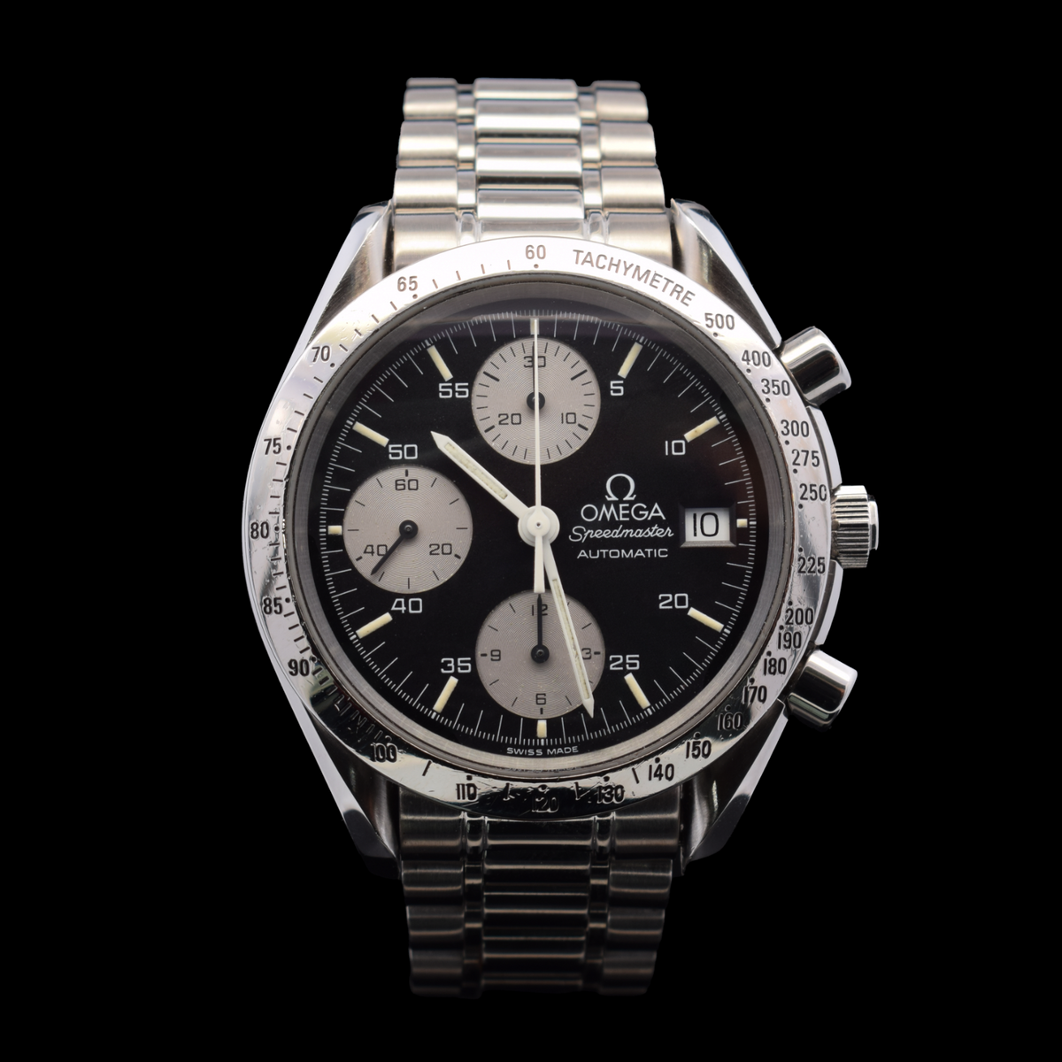 Omega Speedmaster Date | “Reverse Panda” | Tuxedo Dial (Black/White) | 3511.50